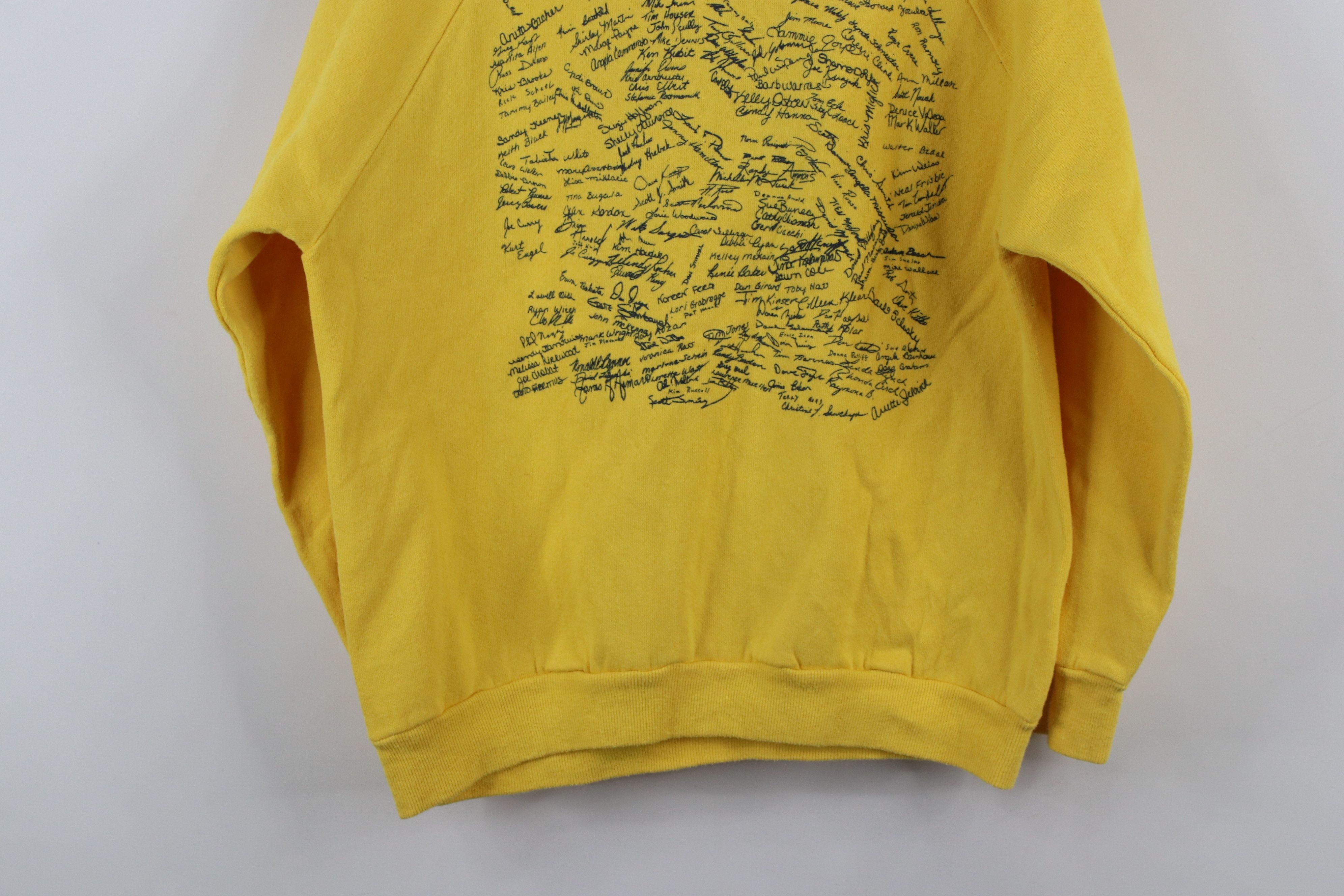 Vintage Vintage 80s Rangers High School Year Book Sweatshirt USA Size M / US 6-8 / IT 42-44 - 12 Thumbnail