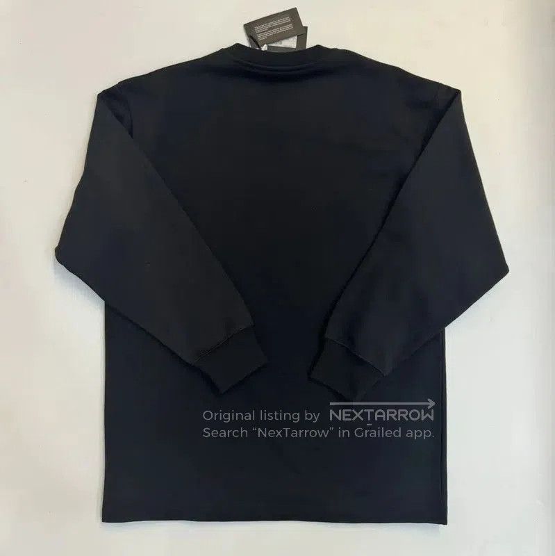 Alexander McQueen Alexander McQueen Black Cotton Graphic Sweatshirt . Size US XL / EU 56 / 4 - 2 Thumbnail