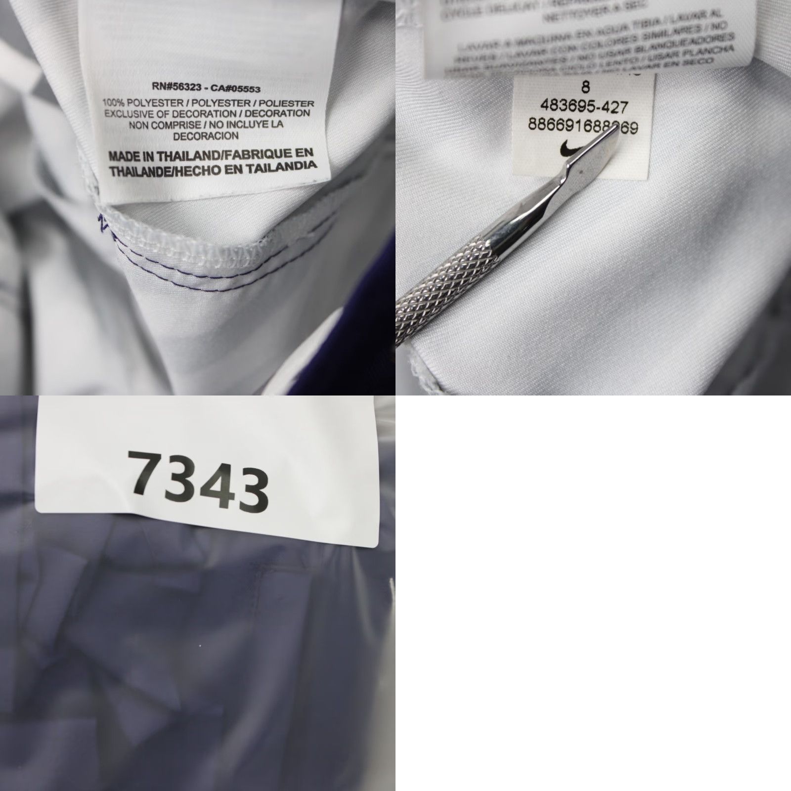 Nike Nike Golf Skort Womens 8 Purple Dri-Fit Pleated Shorts Skort with Belt Side Pockets Casual Summer/White Rules Size 30" / US 8 / IT 44 - 8 Thumbnail