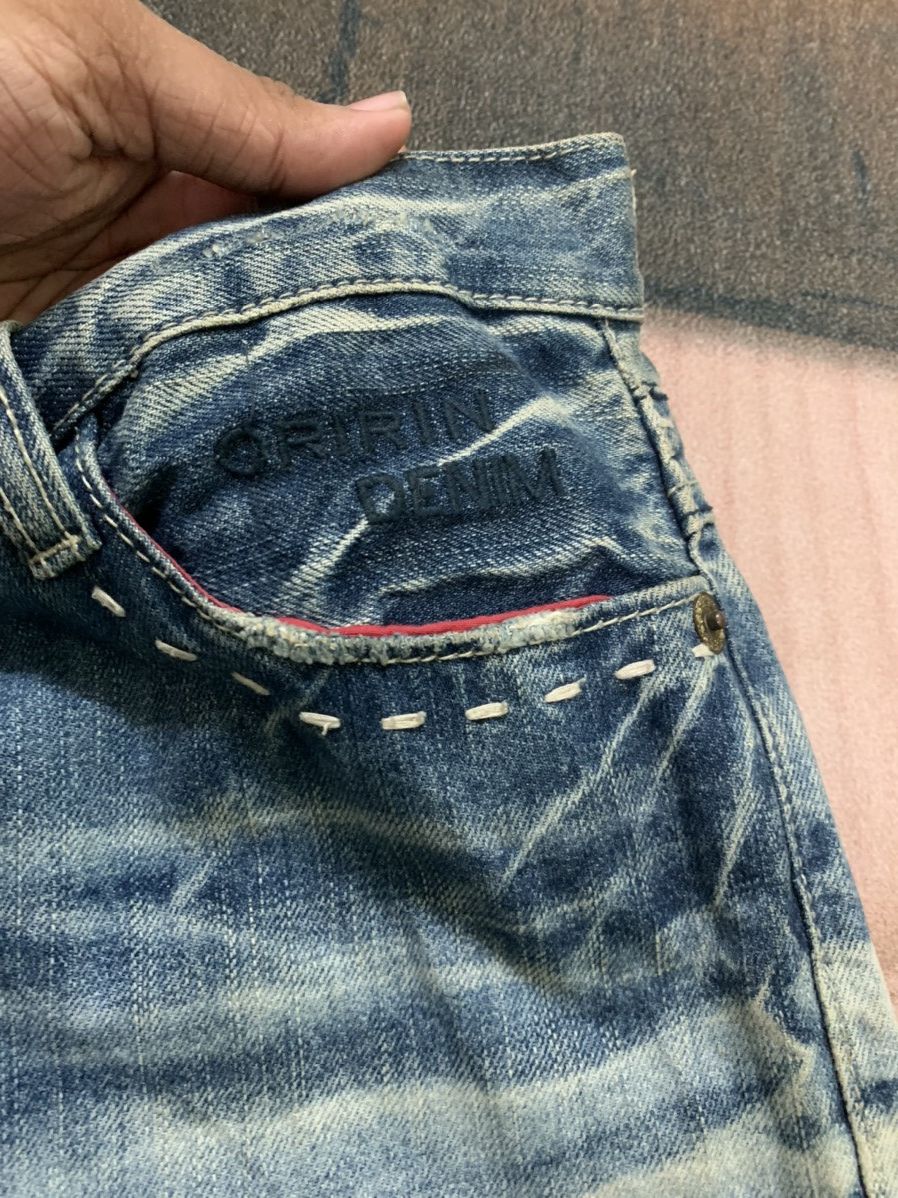 If Six Was Nine × Japanese Brand × Le Grande Bleu (L.G.B.) Flare ORIRIN stone wash faded season grunge style Size 33" - 9 Thumbnail