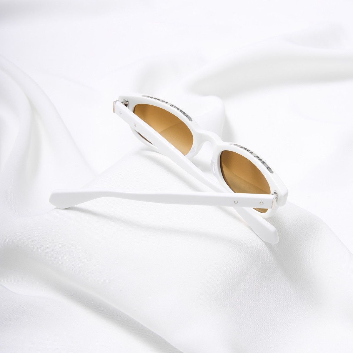 Chrome Hearts CHROME HEARTS LOWRIDER 52 WHITE SUNGLASSES Size ONE SIZE - 7 Thumbnail