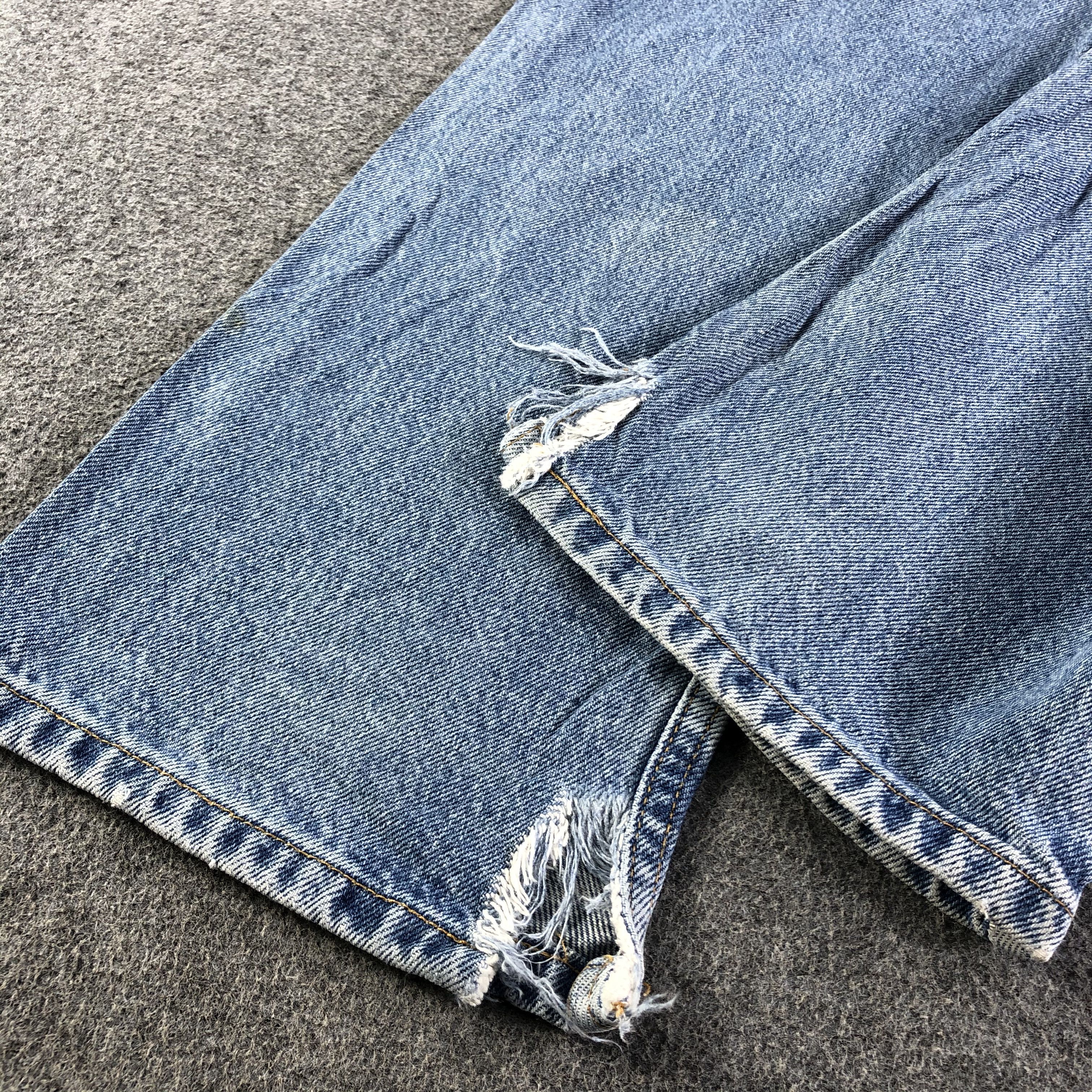 Levi's Vintage 90s Blue Wash Levis 550 Jeans-J3010 Size US 32 / EU 48 - 6 Thumbnail
