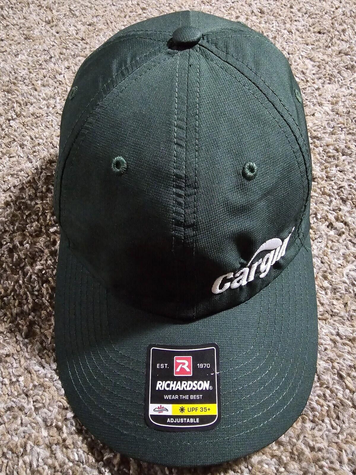 Designer Cargill logo Richardson 220 Strap Green Hat Size ONE SIZE - 2 Thumbnail