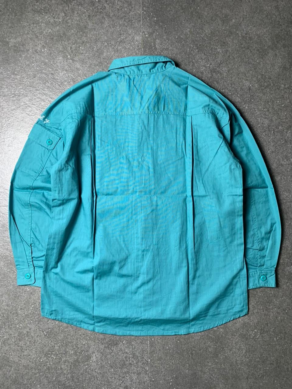 Kansai Yamamoto 1990s Kansai Uniform Hidden Button Work Shirt Size US L / EU 52-54 / 3 - 8 Thumbnail