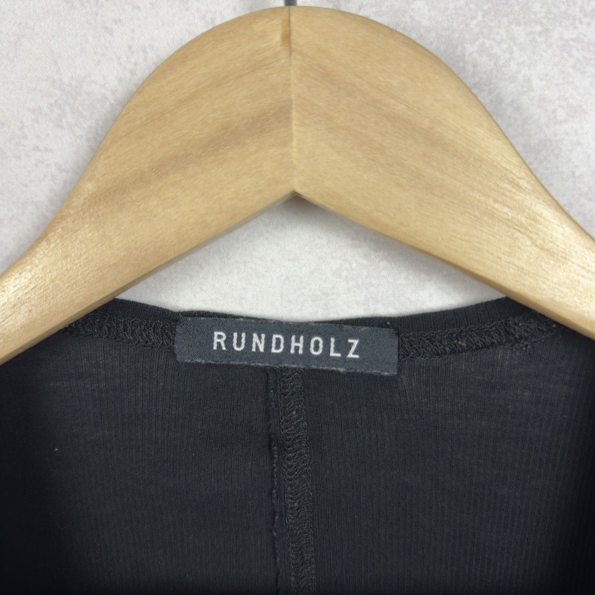 Rundholz Rundholz Black Ribbed Sleeveless Top Size S(?) Size S / US 4 / IT 40 - 10 Thumbnail