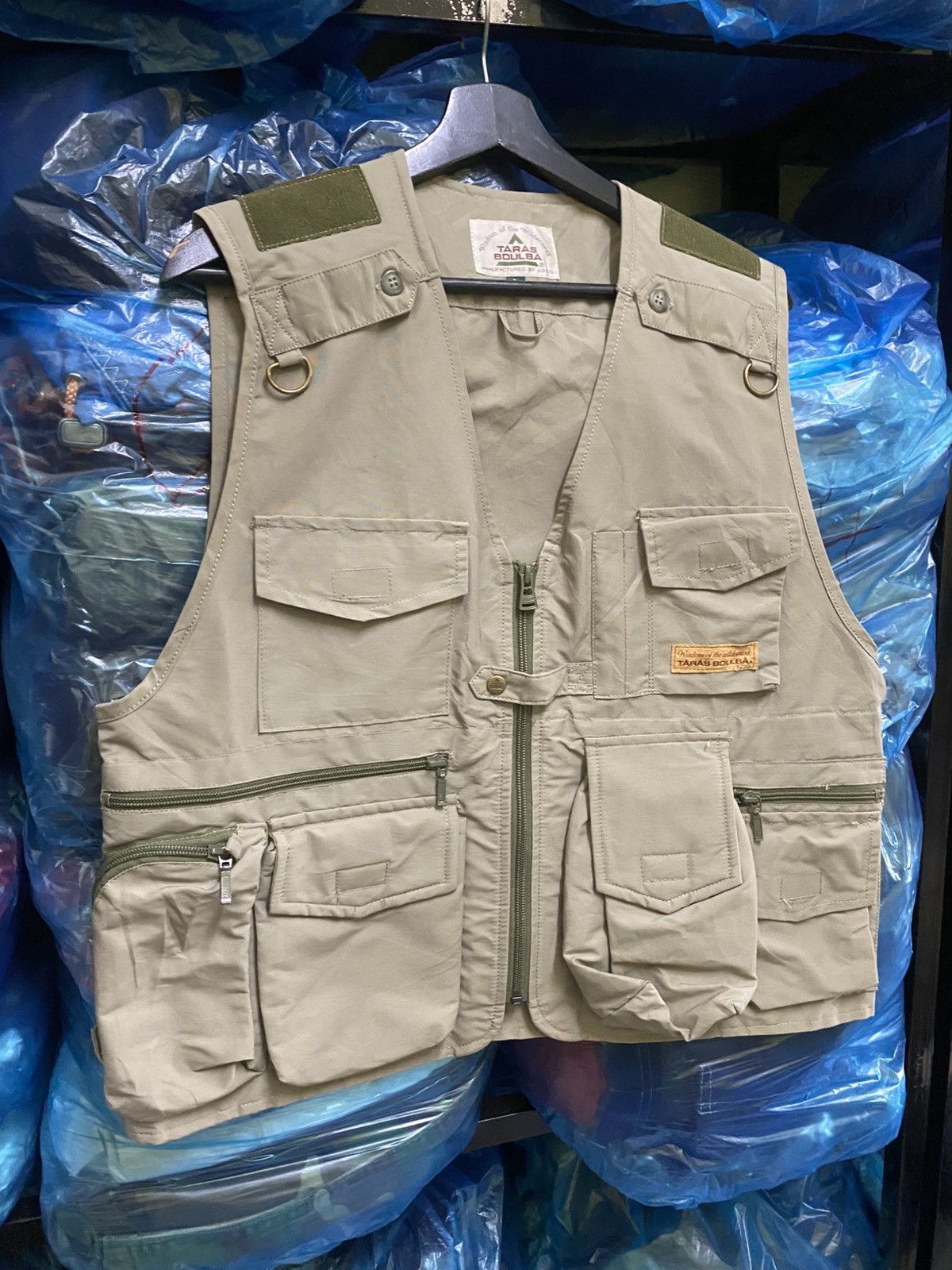 Vintage VINTAGE 90S TARAS BOULBA UTILITY VEST JACKET Size US L / EU 52-54 / 3 - 3 Thumbnail