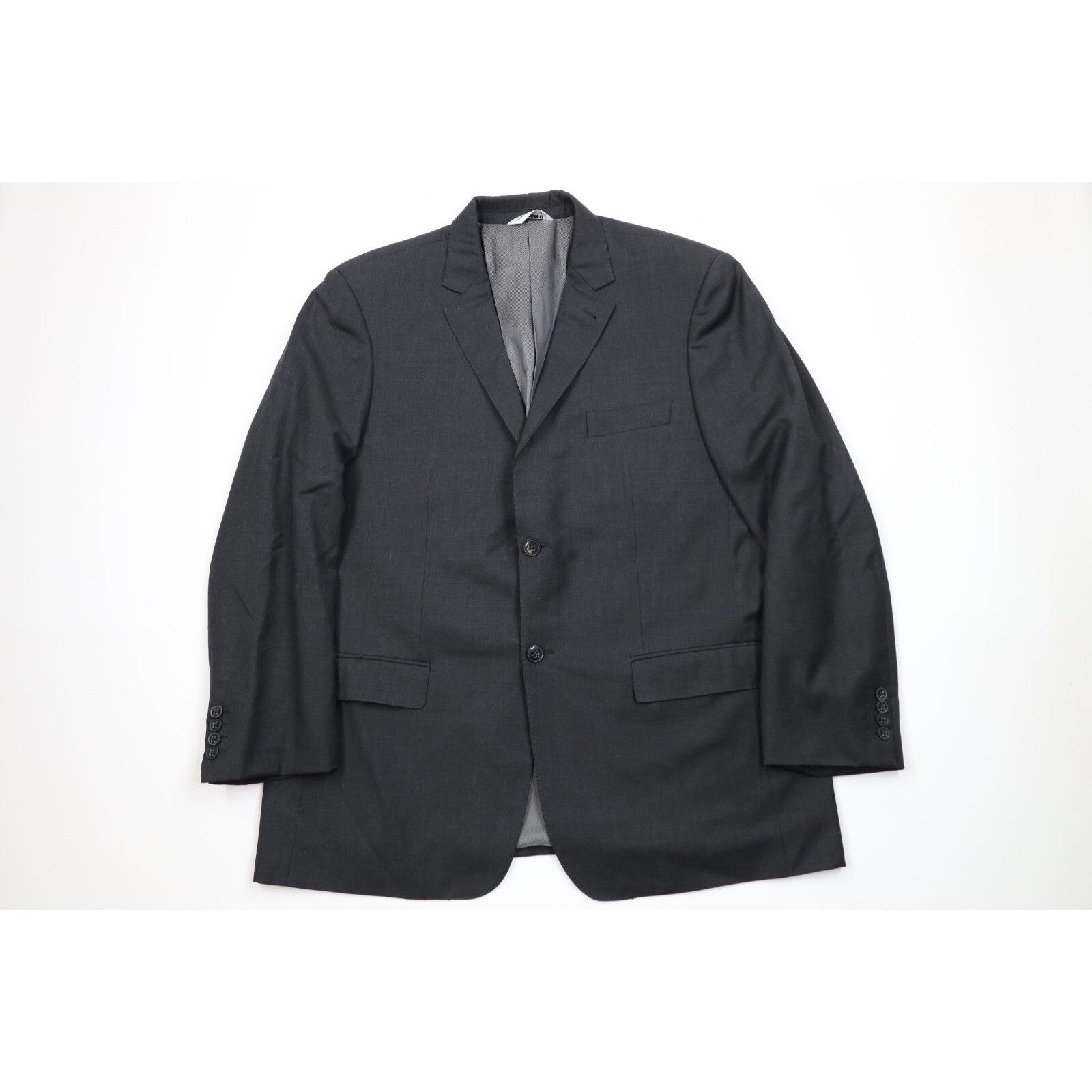 Vintage Vintage 90s Streetwear Super 140s Wool Cashmere Suit Size 46R - 2 Thumbnail