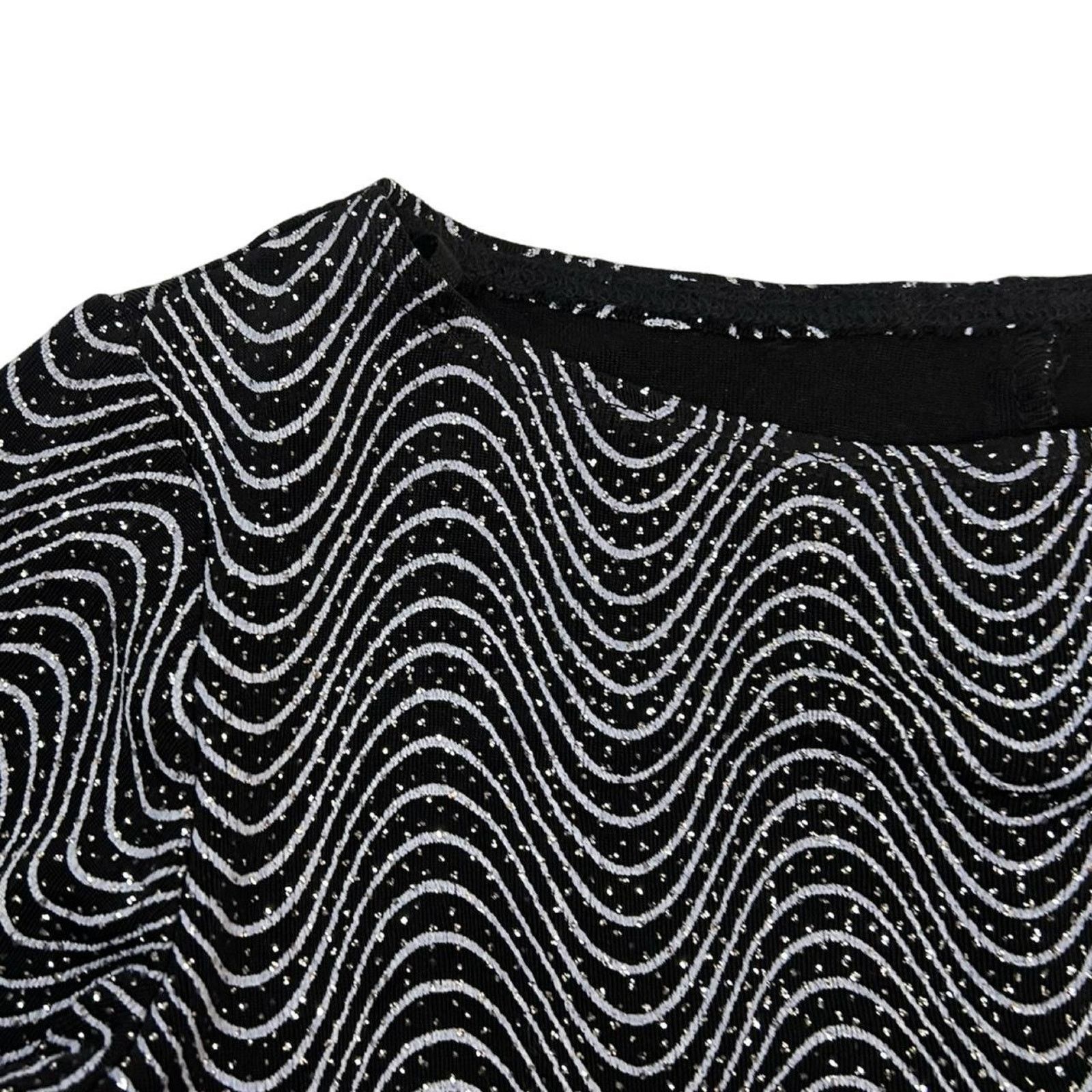 Vintage Y2k top black silver 90s vintage fairy grunge size m? Size M / US 6-8 / IT 42-44 - 3 Thumbnail