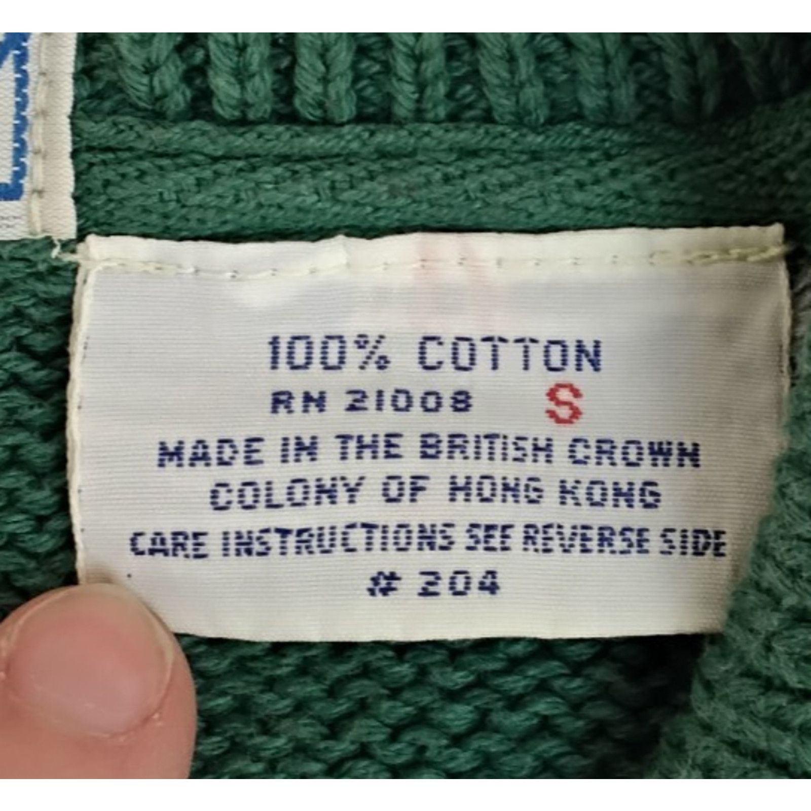 Izod Izod Lacoste Sweater Vest Women's S Green Cotton VTG 80's Size S / US 4 / IT 40 - 10 Thumbnail