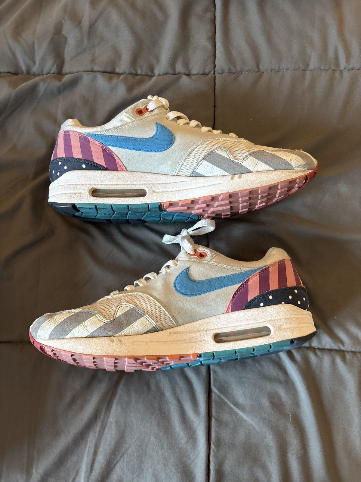Nike × Parra Nike Air Max 1 x PARRA Size US 8.5 / EU 41-42 - 2 Thumbnail