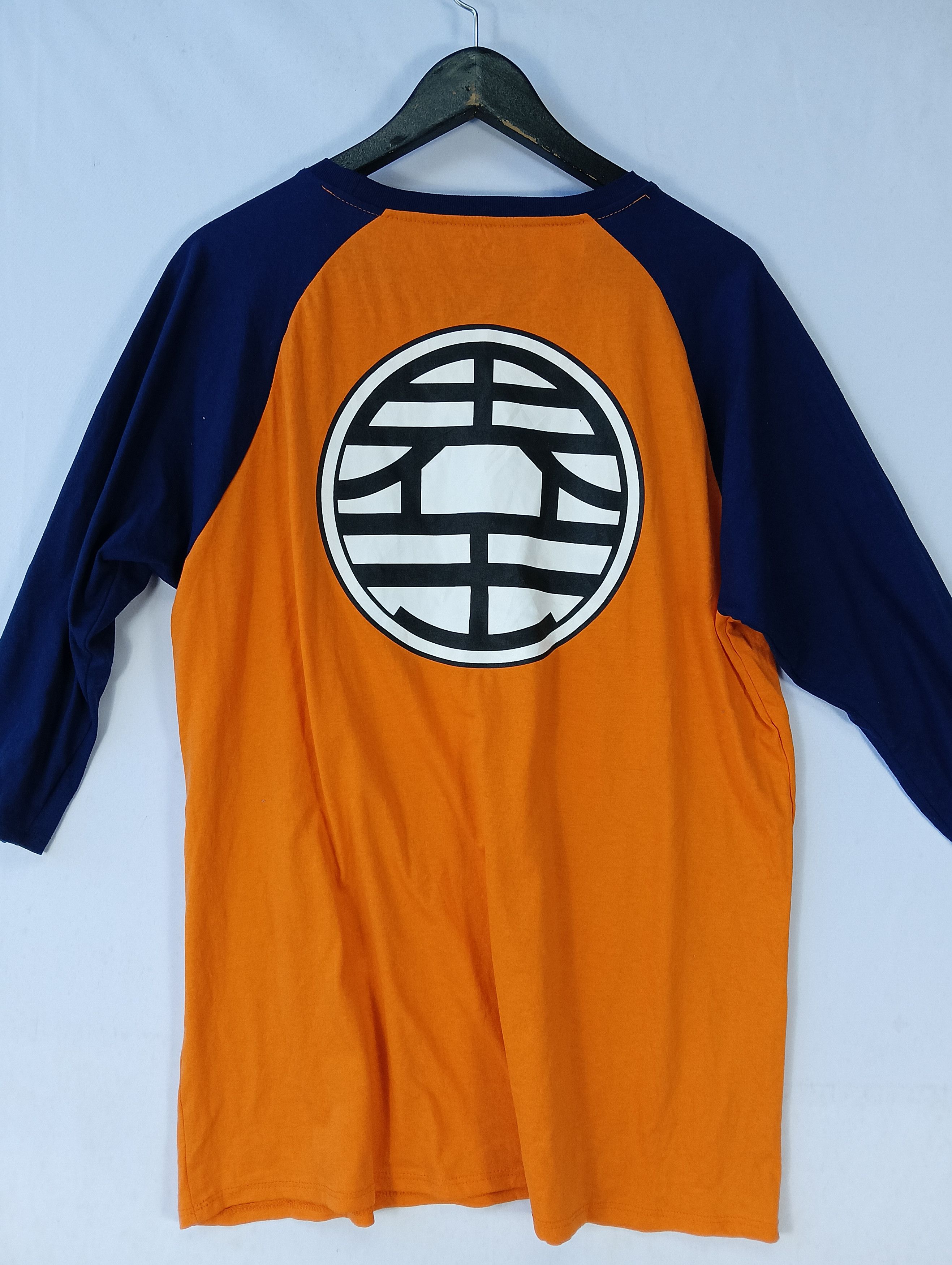 Anime dragon ball z big logo 3 quater sleeve Size US L / EU 52-54 / 3 - 1 Thumbnail