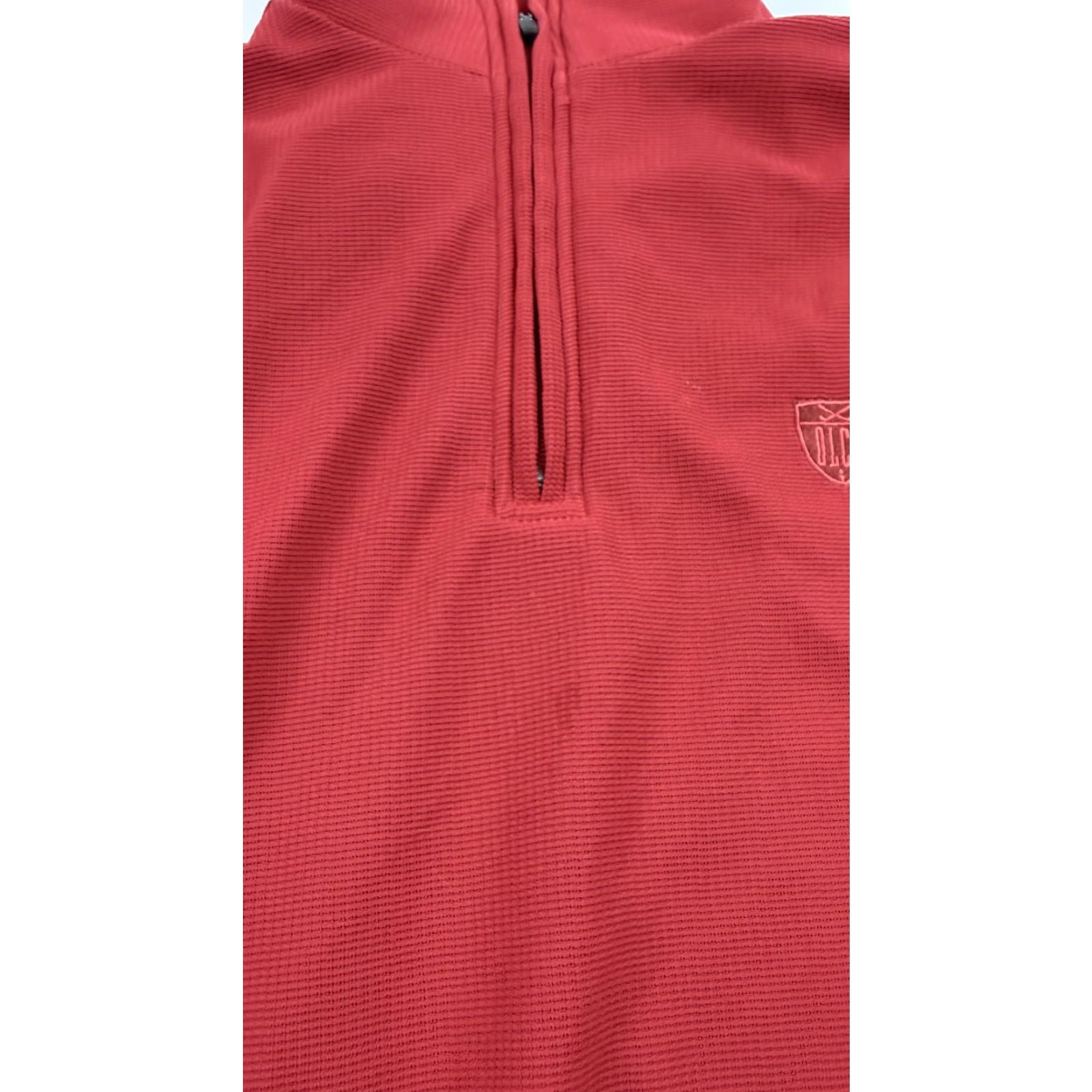Vintage Forrester's Golf Sweater Mens Medium Red 1/4 Zip Pullover Waffle Knit Mock Neck Long Sleeve Pullover Dress Shirt? Size US M / EU 48-50 / 2 - 3 Thumbnail