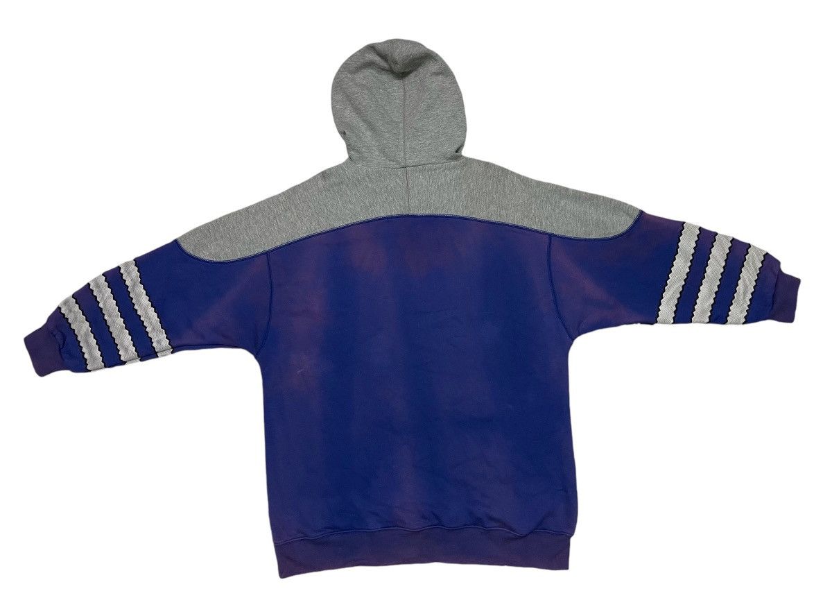Adidas 90s ADIDAS EMBROIDERY BIG LOGO HOODIE FADED Size US L / EU 52-54 / 3 - 2 Thumbnail