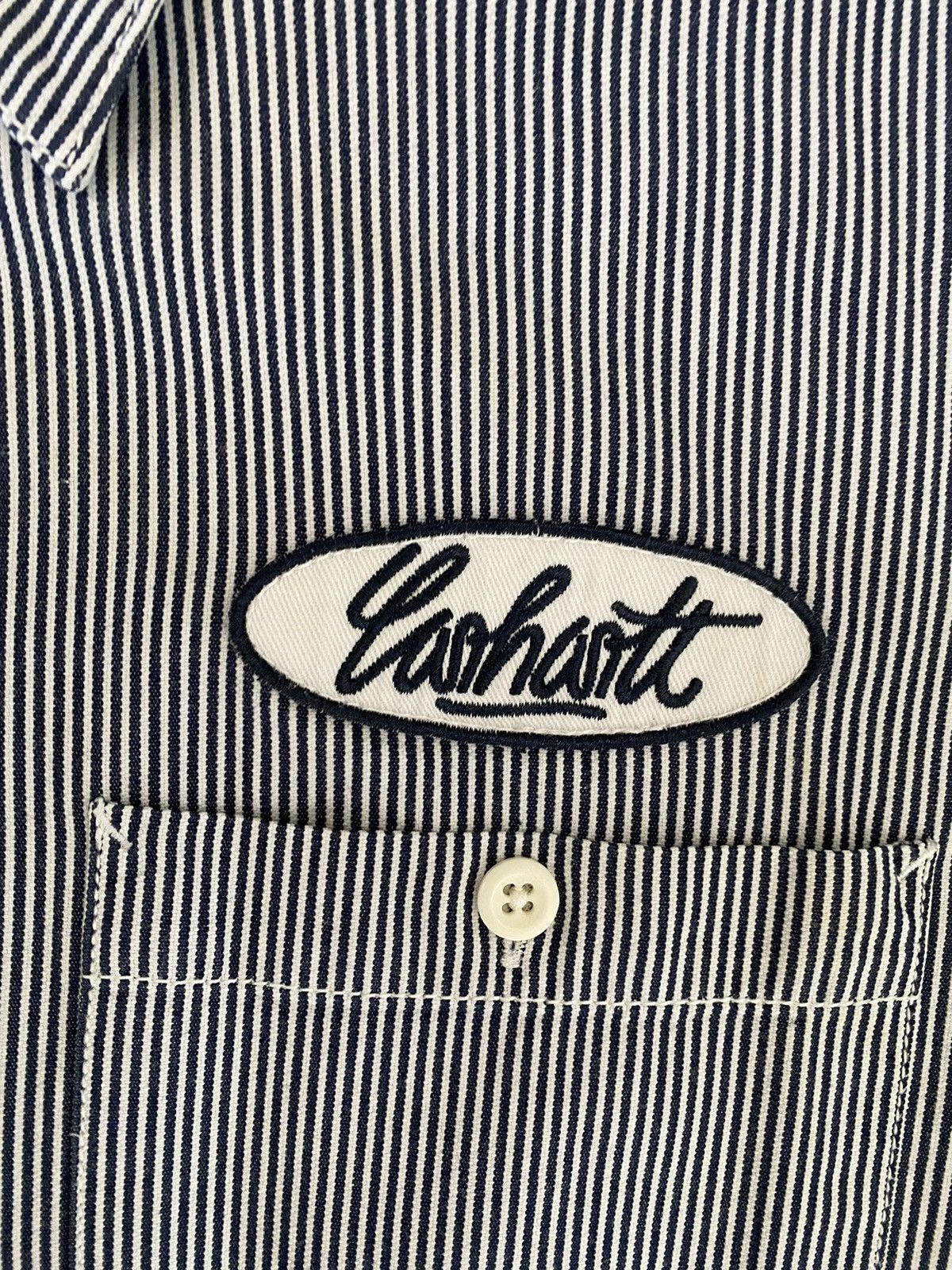 Carhartt Wip Carhartt Wip Port Striped Shirt, size XL, used Size US XL / EU 56 / 4 - 2 Thumbnail
