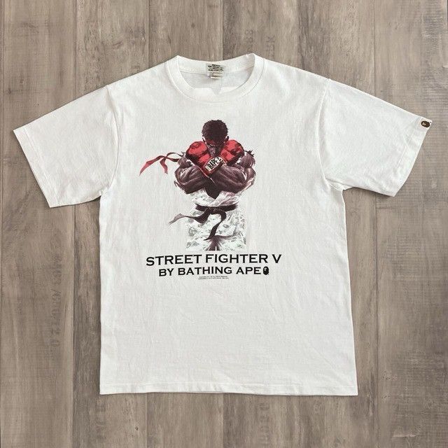 Bape CAPCOM × BAPE CAMO Street Fighter Ryu T-shirt a bathing ape Size US M / EU 48-50 / 2 - 2 Thumbnail