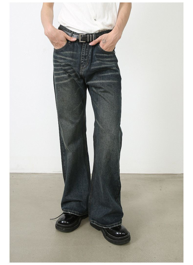 Japanese Brand × Jean Japanese loose straight versatile flared jeans Size US 32 / EU 48 - 5 Thumbnail
