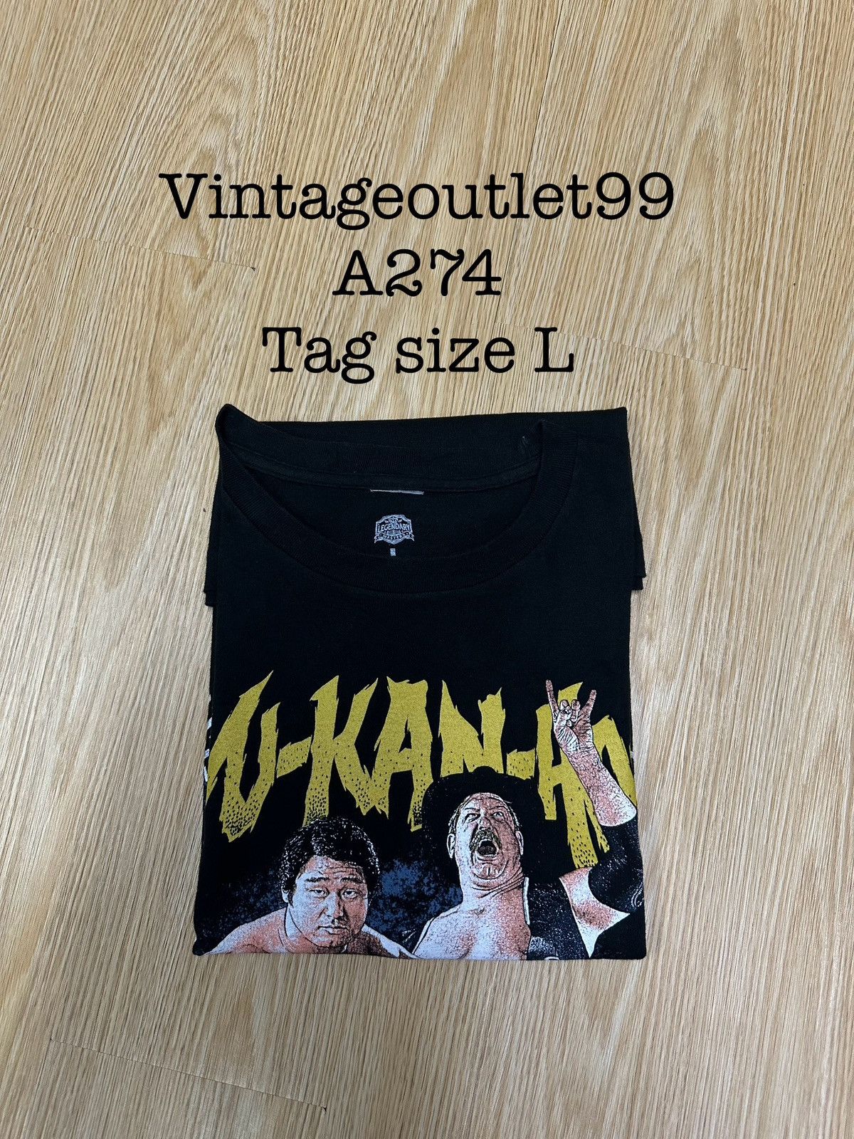 WWE Vintage Western Lariat Legendary Tag Team Wrestling A274 Size US S / EU 44-46 / 1 - 8 Thumbnail