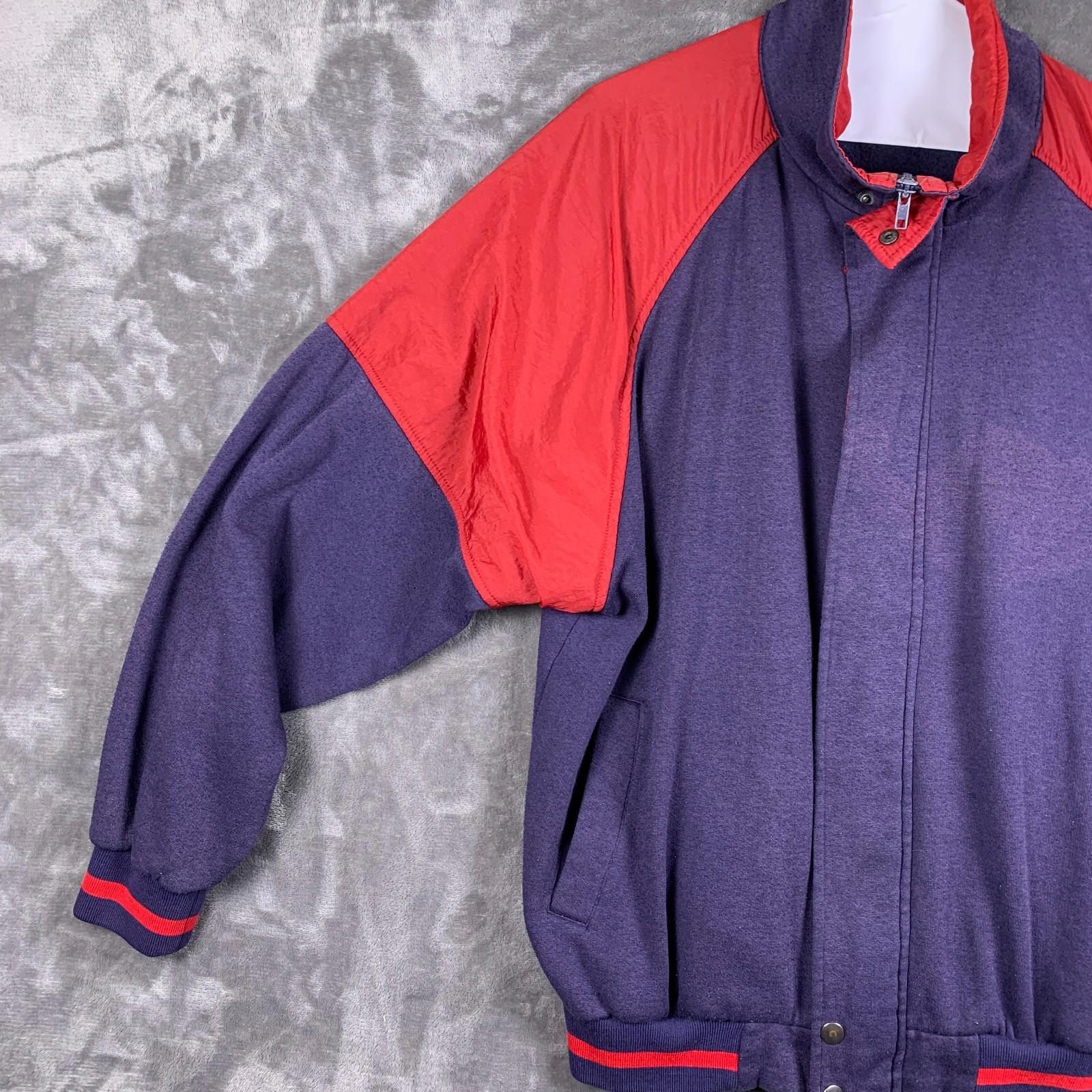 Triple 5 Soul Vintage TRIPLES 80s Vartsity Track Jacket Sz L (297) Size US L / EU 52-54 / 3 - 3 Thumbnail