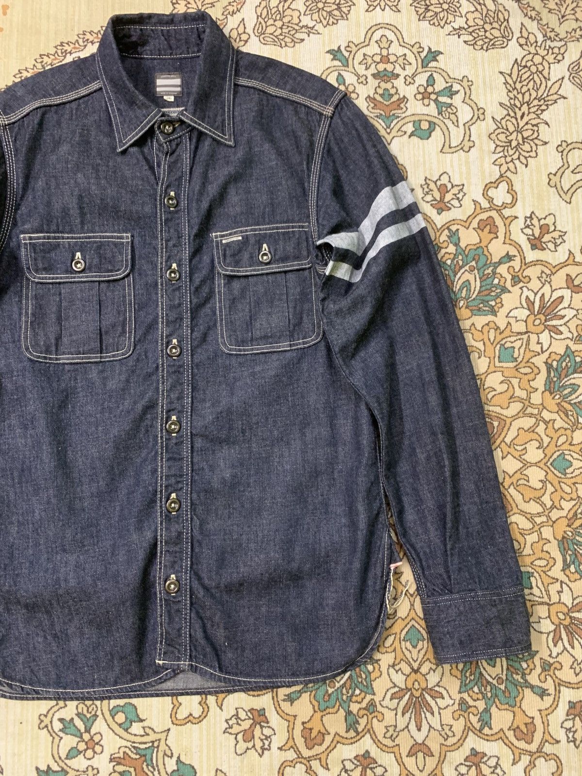 Momotaro Jeans MOMOTARO SHIRT DENIM Size US M / EU 48-50 / 2 - 3 Thumbnail