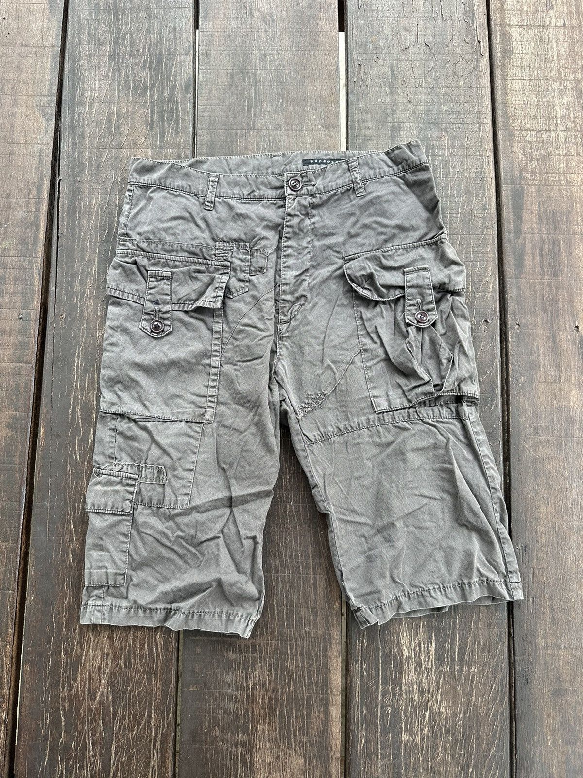 Issey Miyake × Japanese Brand Sunaokuwahara 3q pant nice design Size US 32 / EU 48 - 1 Thumbnail