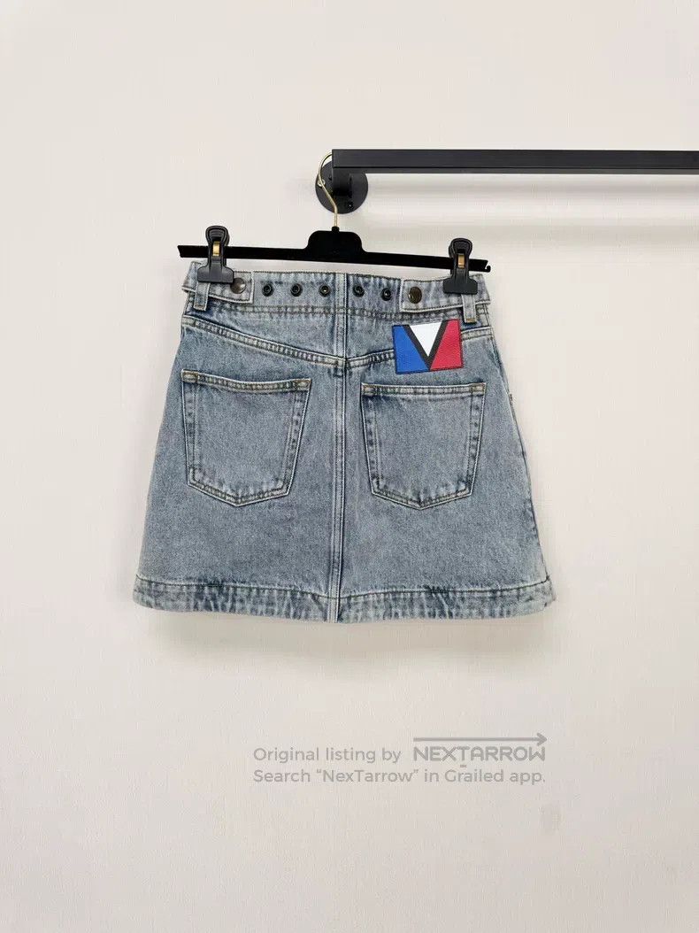 Other Louis Vuitton Denim Skirt Size 33" - 1 Thumbnail