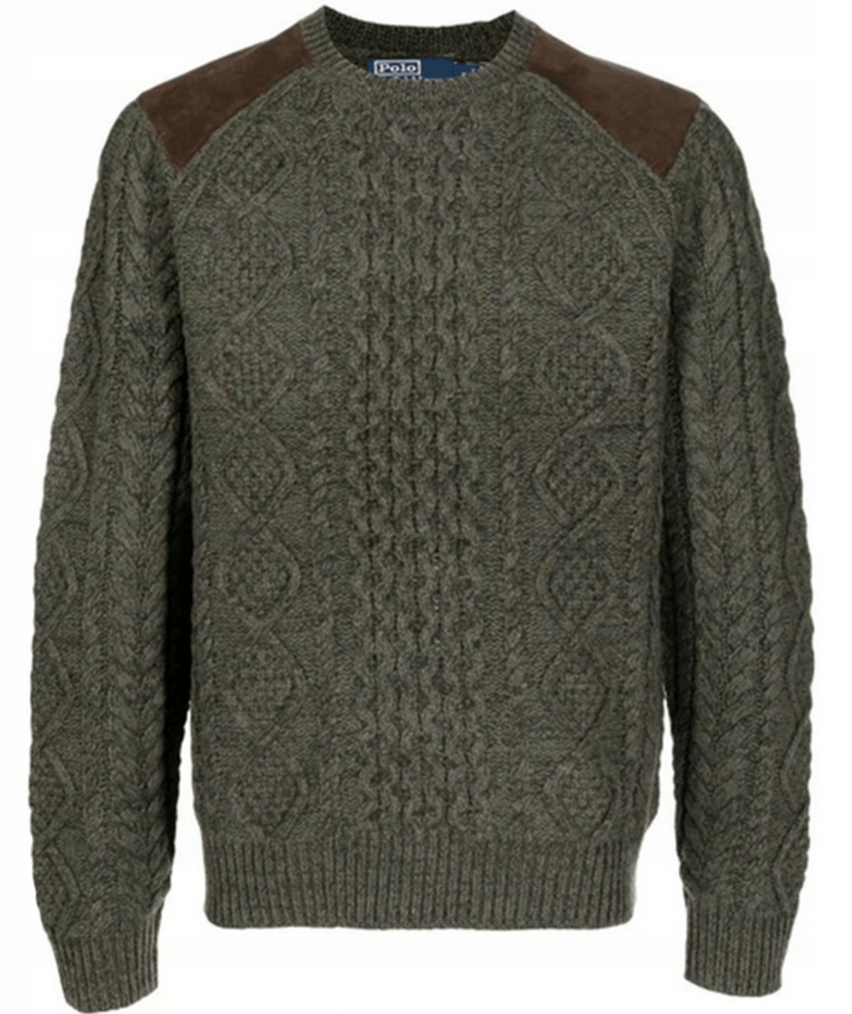 Polo Ralph Lauren Polo Ralph Lauren Sweater Cable Knit Wool Military NWT M Size US M / EU 48-50 / 2 - 1 Thumbnail
