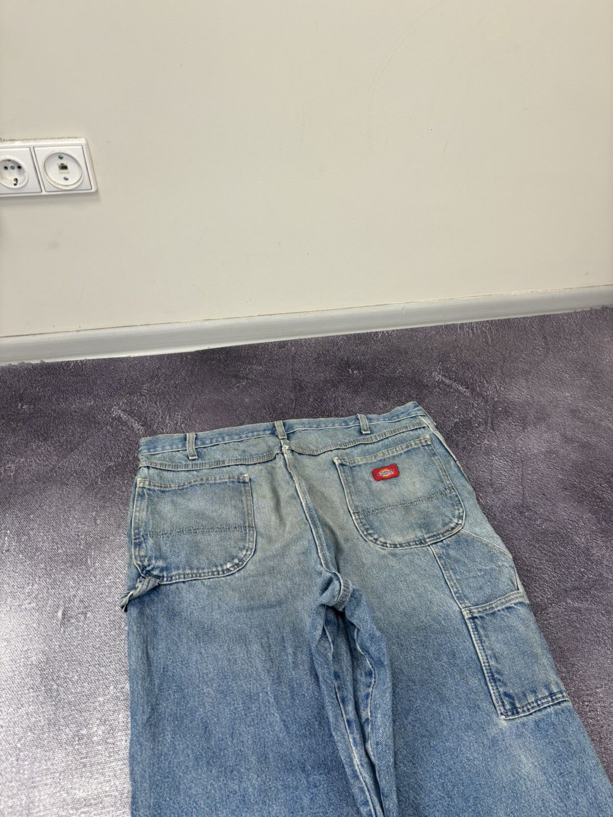 Dickies Vintage Dickies Workwear Faded Blue Hype Denim Baggy Jeans Size US 40 / EU 56 - 5 Thumbnail