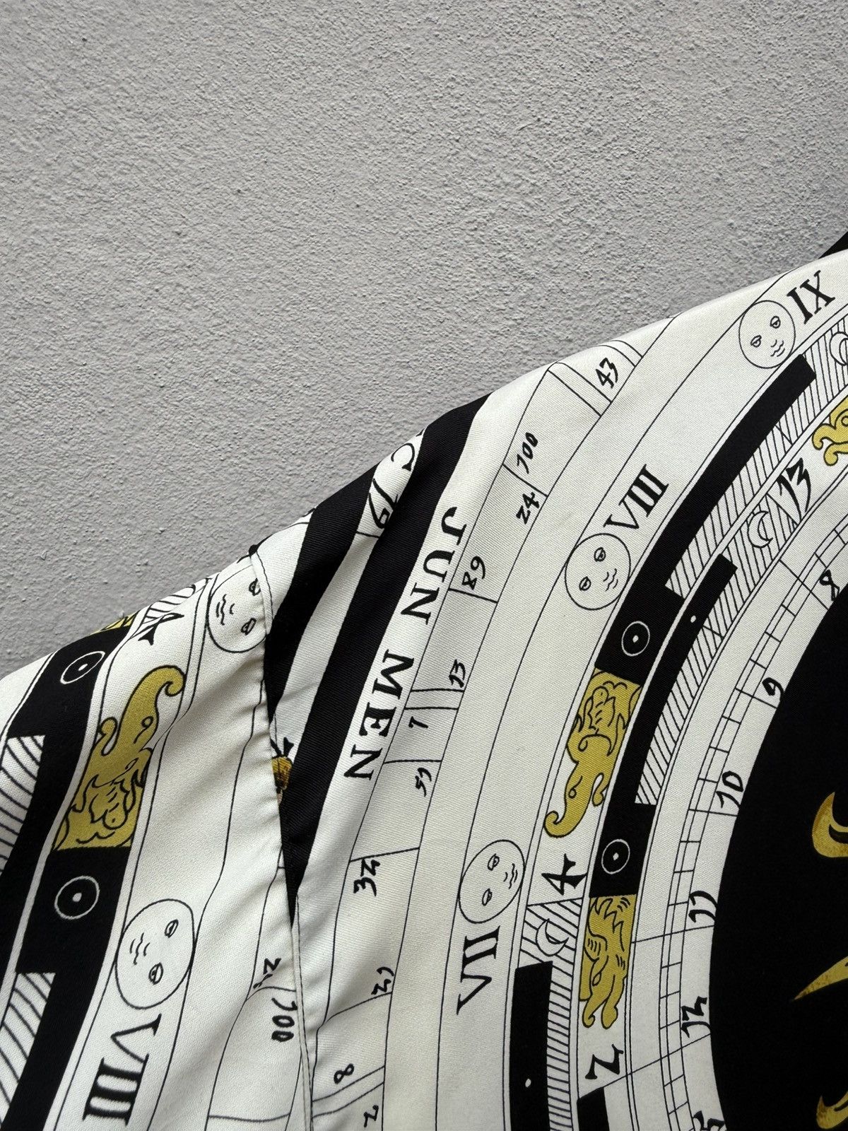 Junya Watanabe 💥GRAIL💥 Vintage Luxurious JUN MEN Fullprint Printed Calender Size US L / EU 52-54 / 3 - 12 Thumbnail