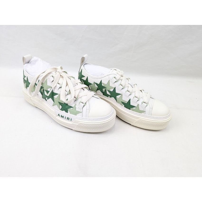 Amiri o1rshd1 Stars Court Low-Top Sneakers in Mint Size US 7 / EU 40 - 13 Thumbnail