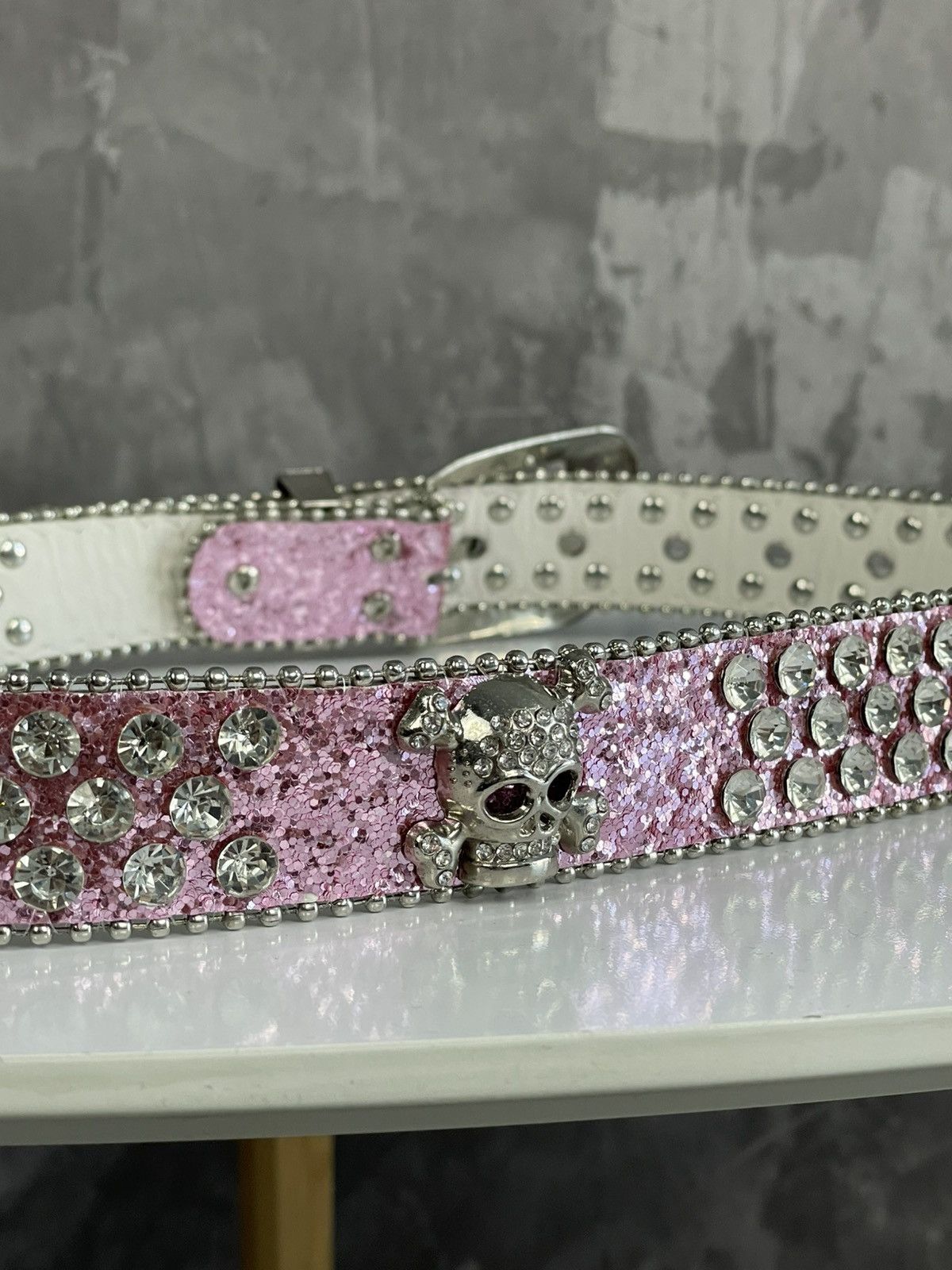 Other VINTAGE RHINESTONES BELT BB SIMON STYLE Size ONE SIZE - 6 Thumbnail