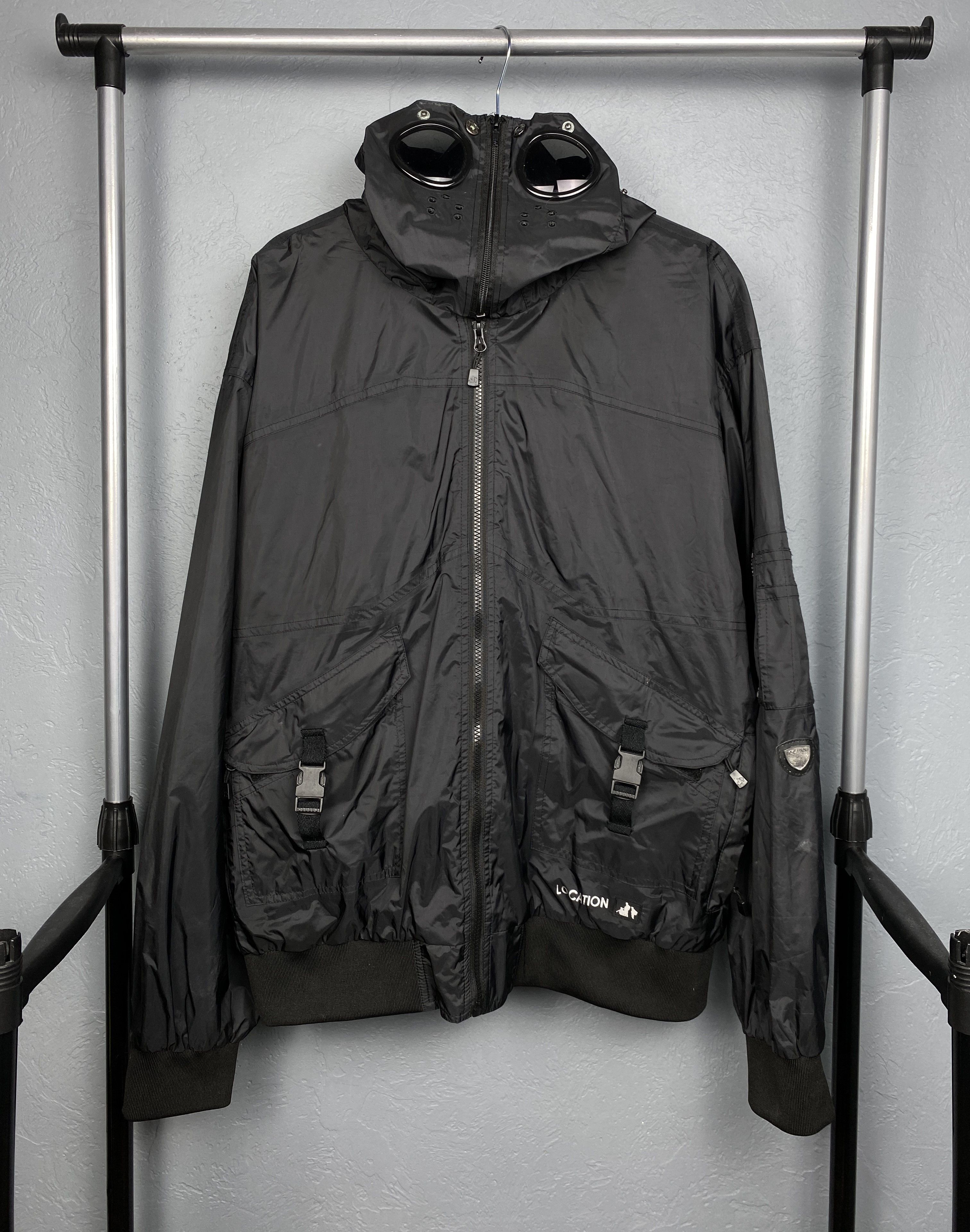 image of Avant Garde x Military Location Military Multipocket Nylon Cargo Jacket in Black, Men's (Size 2XL)