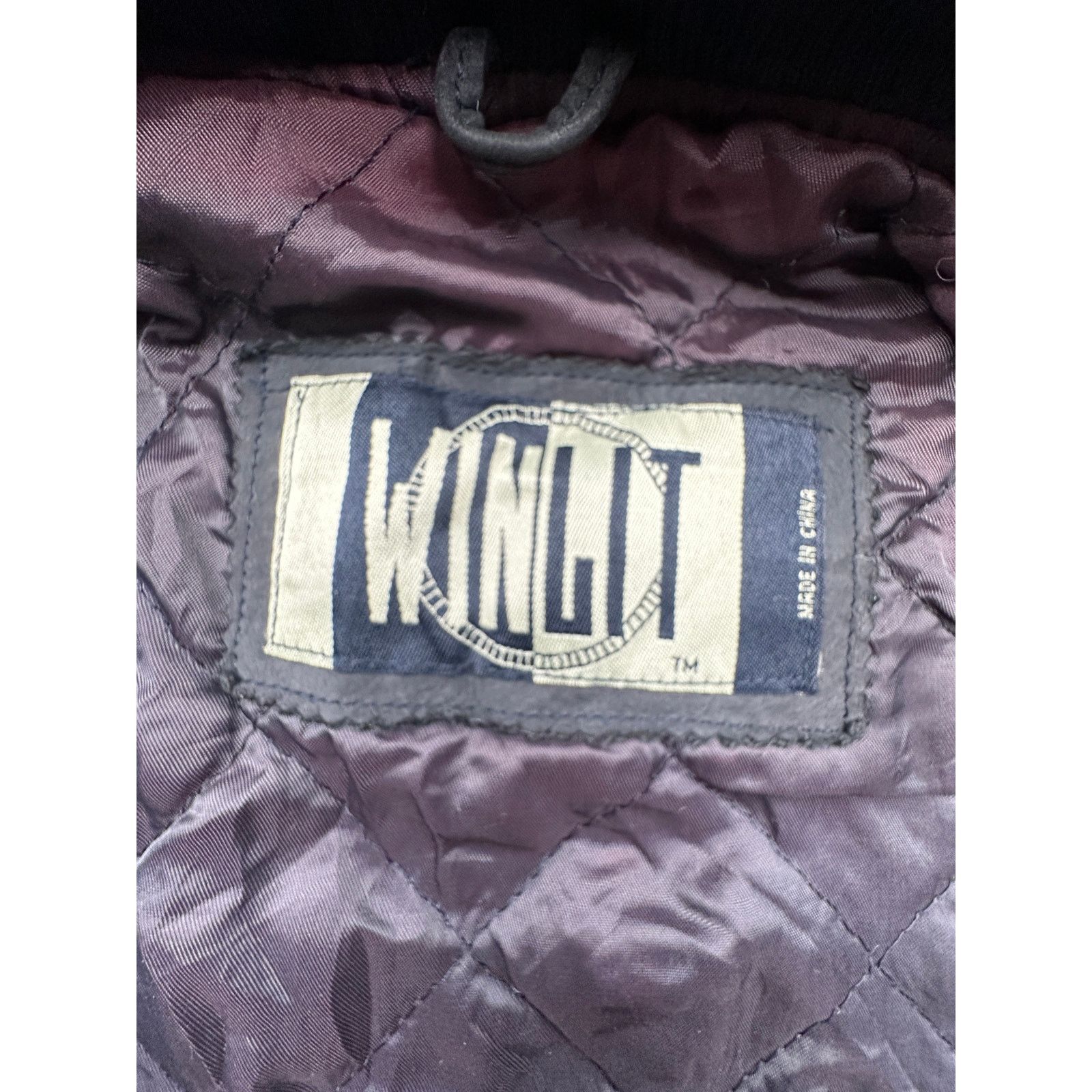 Other Vintage Winlit Two Tone Varsity Bomber Leather Jacket Large Size US L / EU 52-54 / 3 - 3 Thumbnail