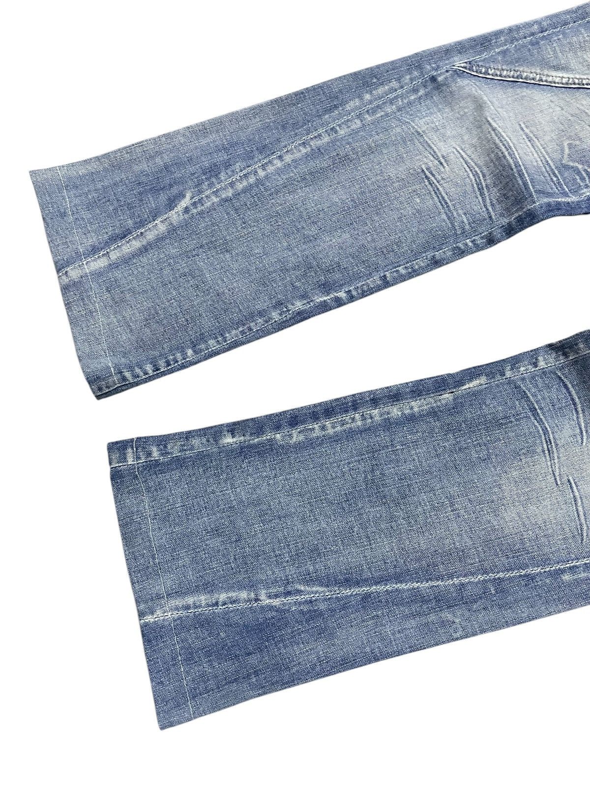 Michel Klein × Tornado Mart Michel Klein Japan Spiral Flared Panelling Gun Pocket Jeans Size US 32 / EU 48 - 5 Thumbnail