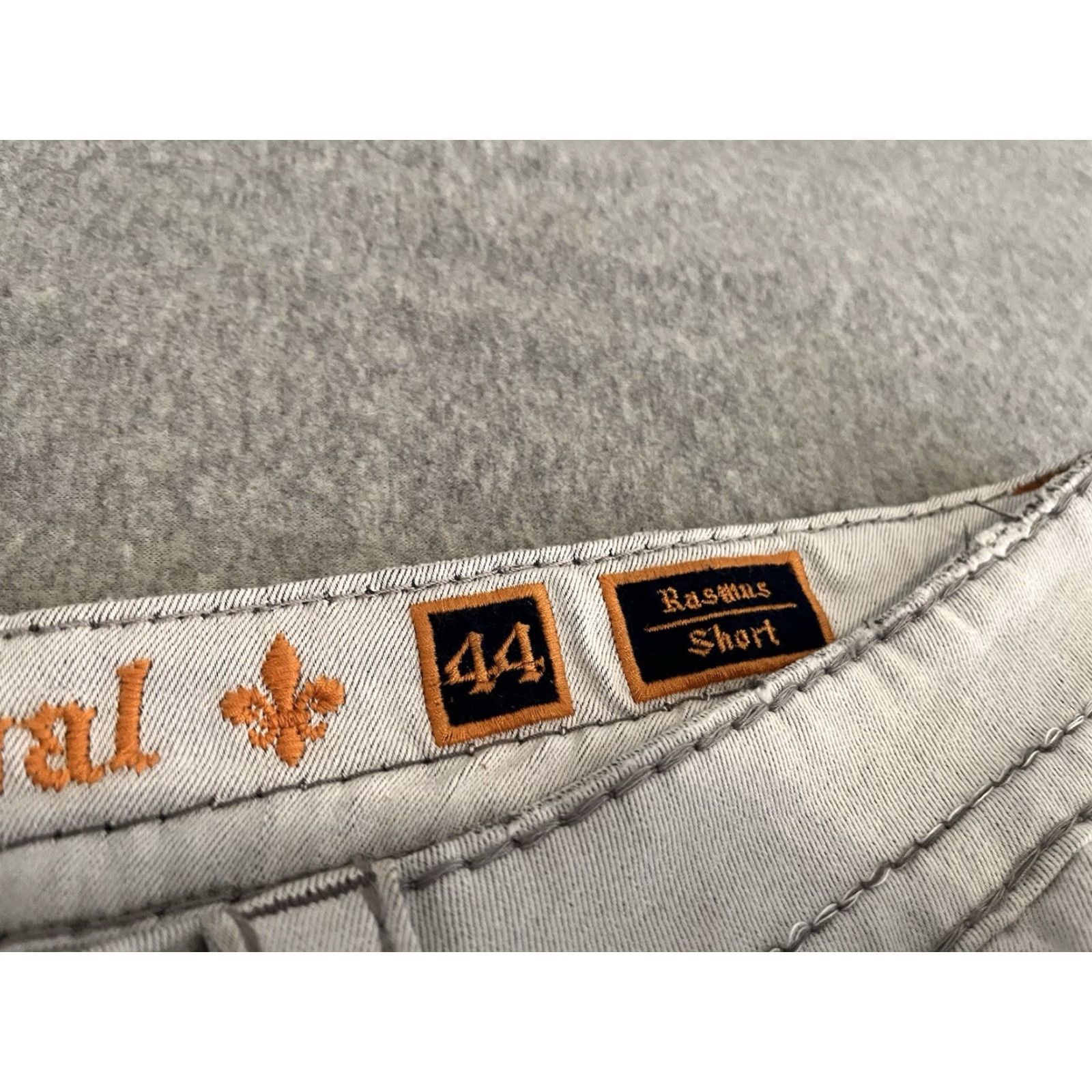 Vintage Rock Revival Denim Jean Shorts Mens 44 NWT Gray Biker Cotton Blend Denim NWT Mens Rock Revival Jeans Shorts 44 Size US 44 / EU 60 - 2 Thumbnail