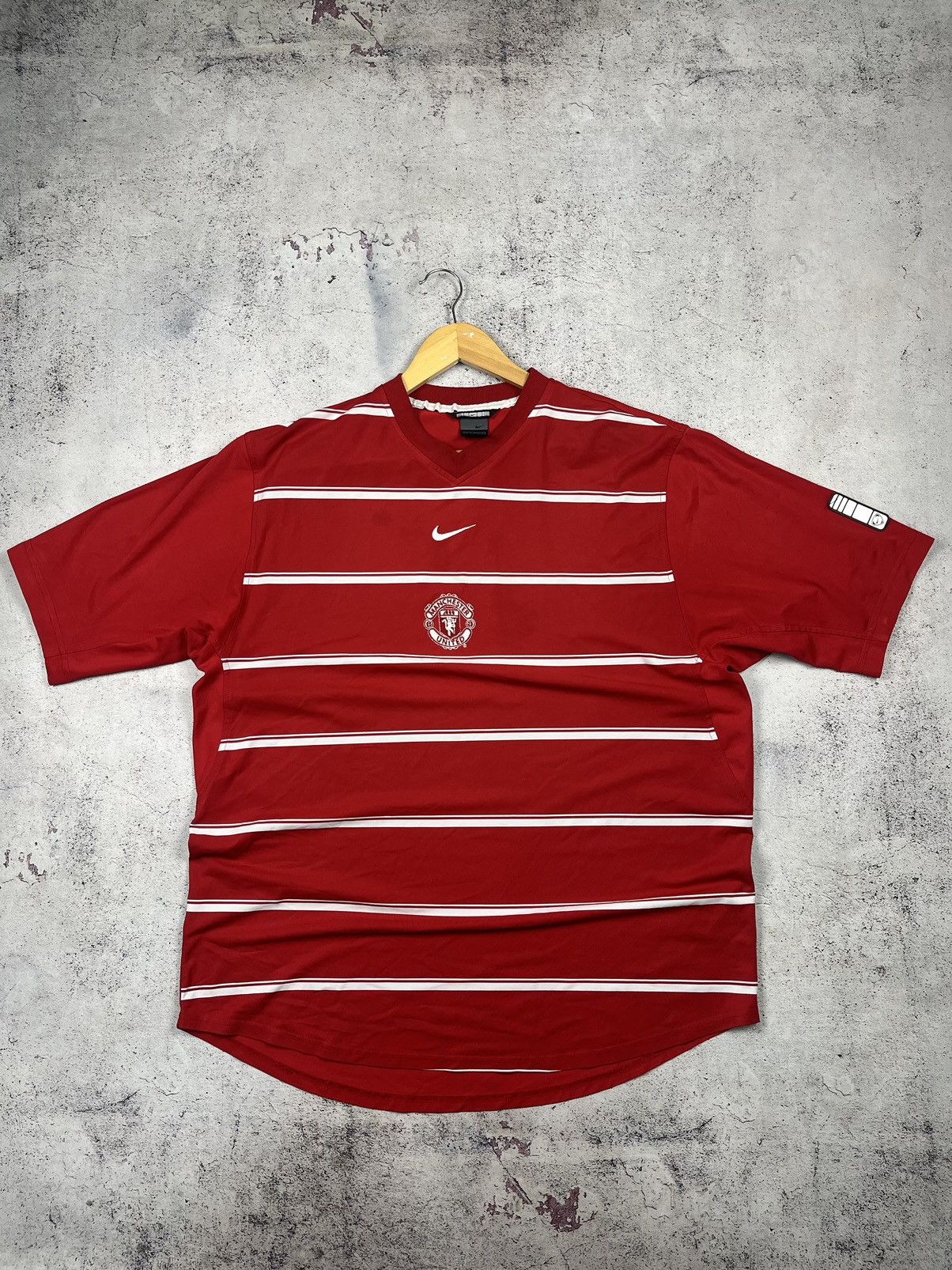 Nike Nike Manchester United Vintage 2002 Training Soccer Jersey Size US XL / EU 56 / 4 - 1 Thumbnail