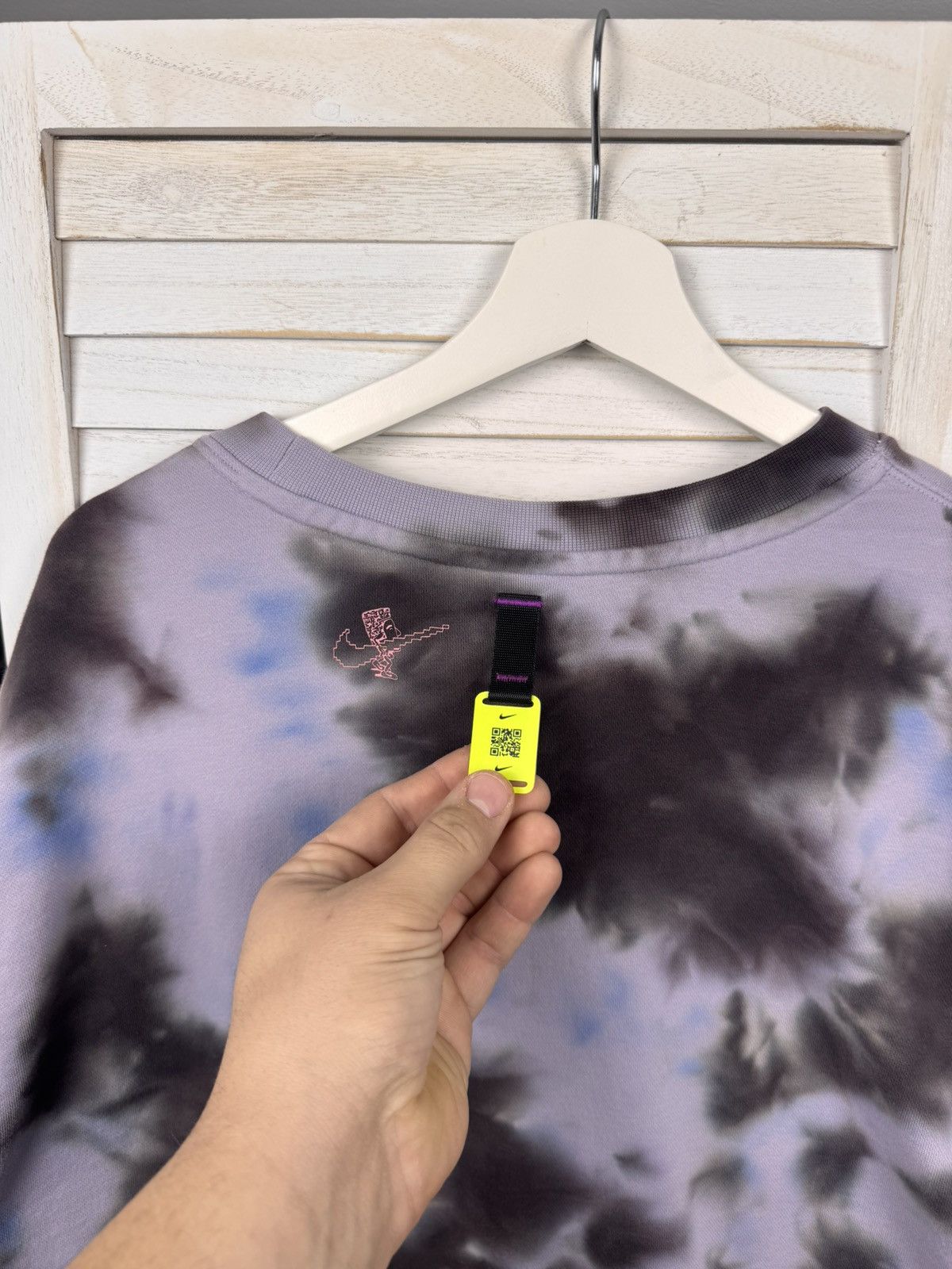 Nike Nike XL Tie Dye Graphic Print Neck Sweatshirt Multicolor Size US XL / EU 56 / 4 - 10 Thumbnail