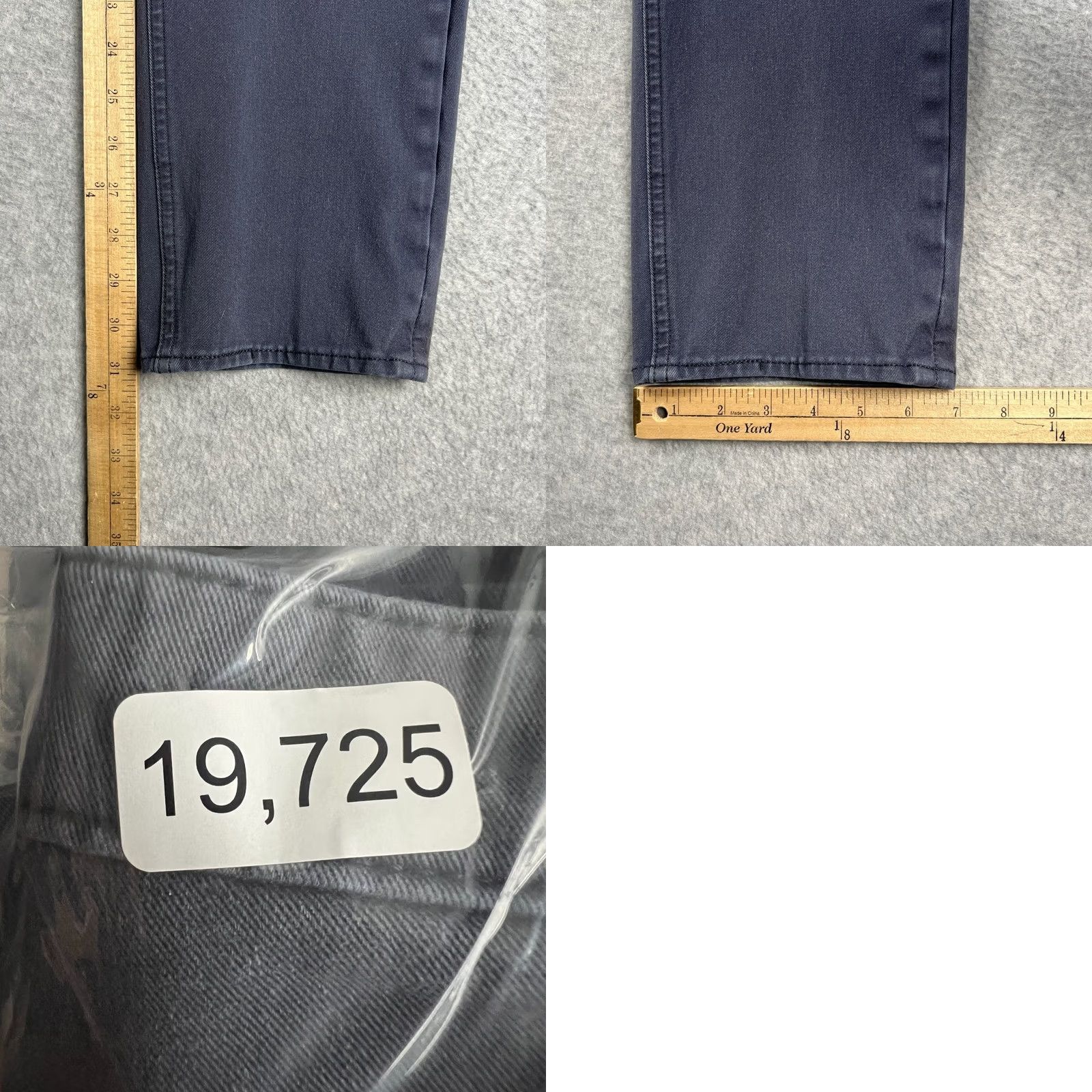 Levi's VINTAGE? No. Levis Commuter Pro Cordura Reflective Pants Cycling Stretch 33x31 Mens Blue Size US 33 - 8 Thumbnail