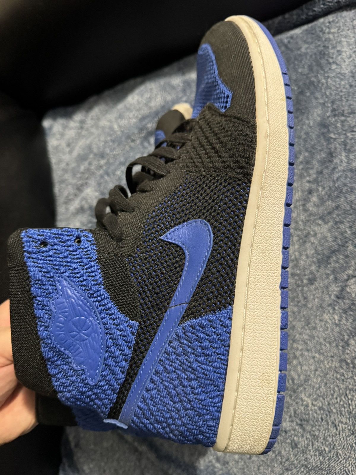 Jordan Brand Air Jordan 1 Flyknit Size US 12 / EU 45 - 1 Thumbnail