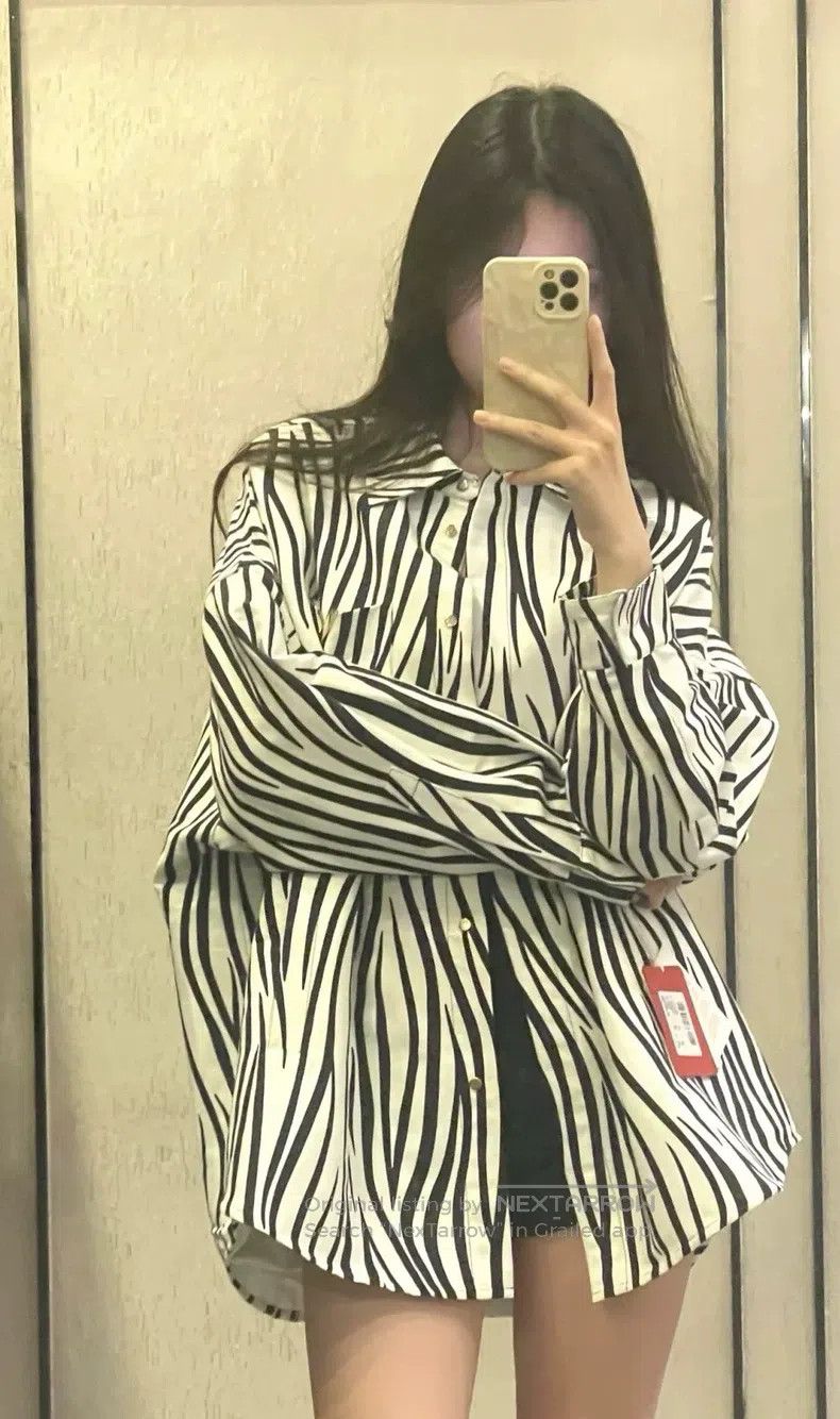 Valentino Valentino Zebra logo shirt jacket Size M / US 6-8 / IT 42-44 - 7 Thumbnail