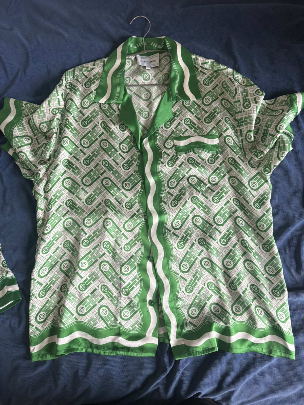 Casablanca Casablanca green ping pong monogram set Size US XL / EU 56 / 4 - 1 Thumbnail