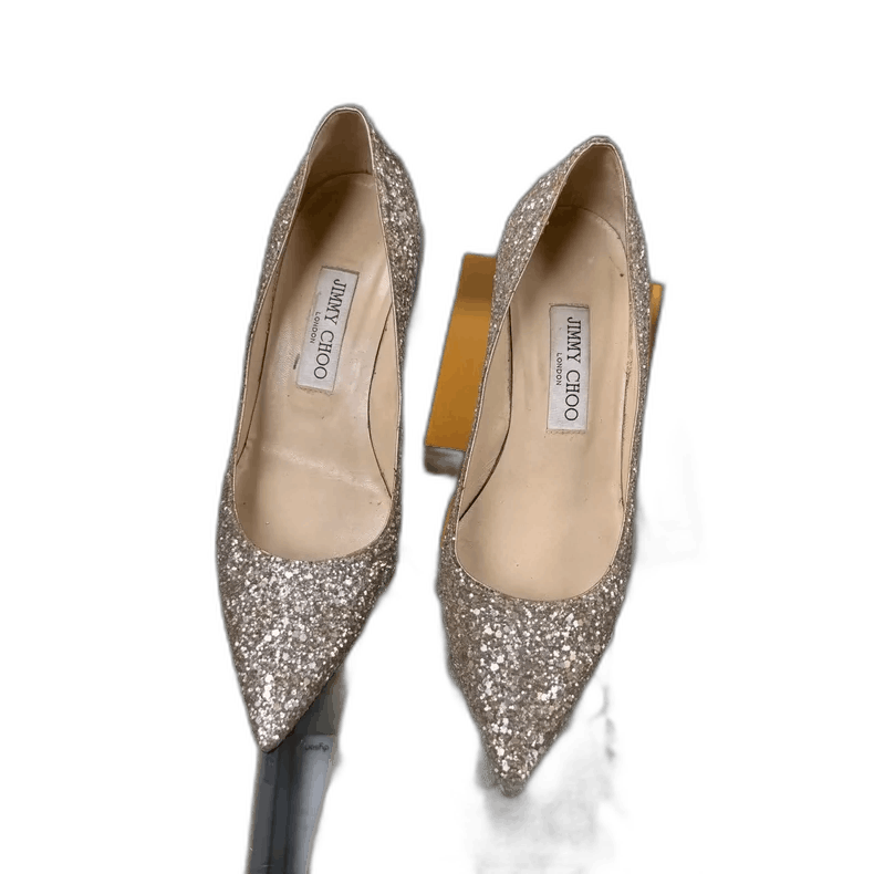 Jimmy Choo Jimmy Choo Glitter High Heels Size 37 Size US 6 / IT 36 - 1 Thumbnail