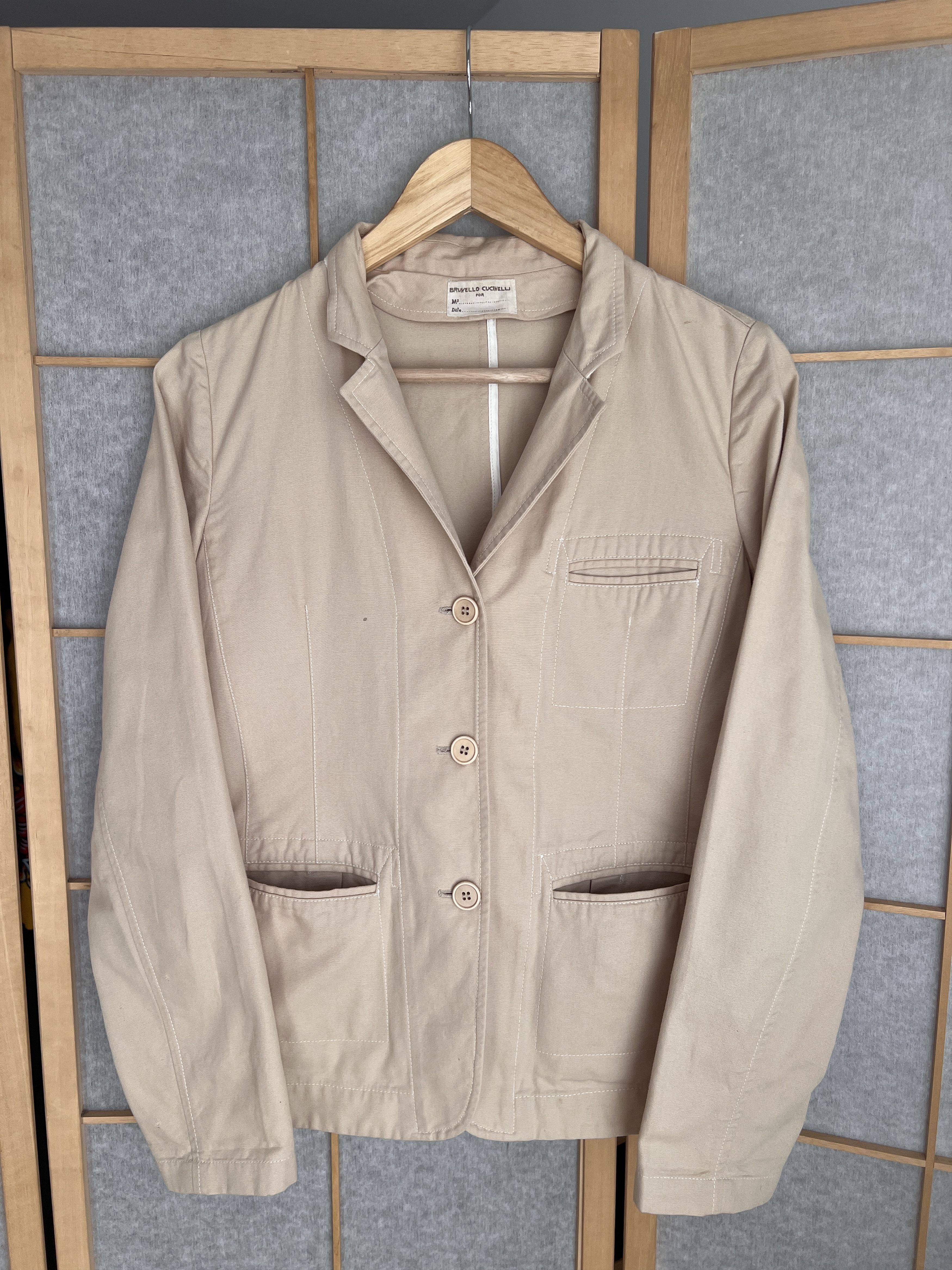 Rare Brunello Cucinelli vintage womens blazer jacket archive