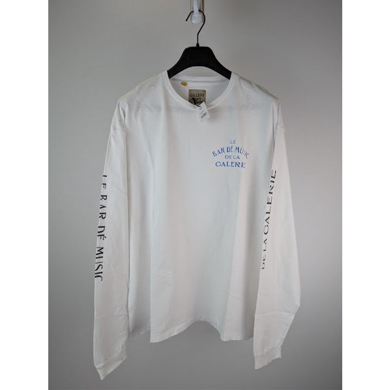 Gallery Dept. o1rshd1 Q:2 / Le Bar Shop Long Sleeve T-Shirt in White Size US XXL / EU 58 / 5 - 10 Thumbnail