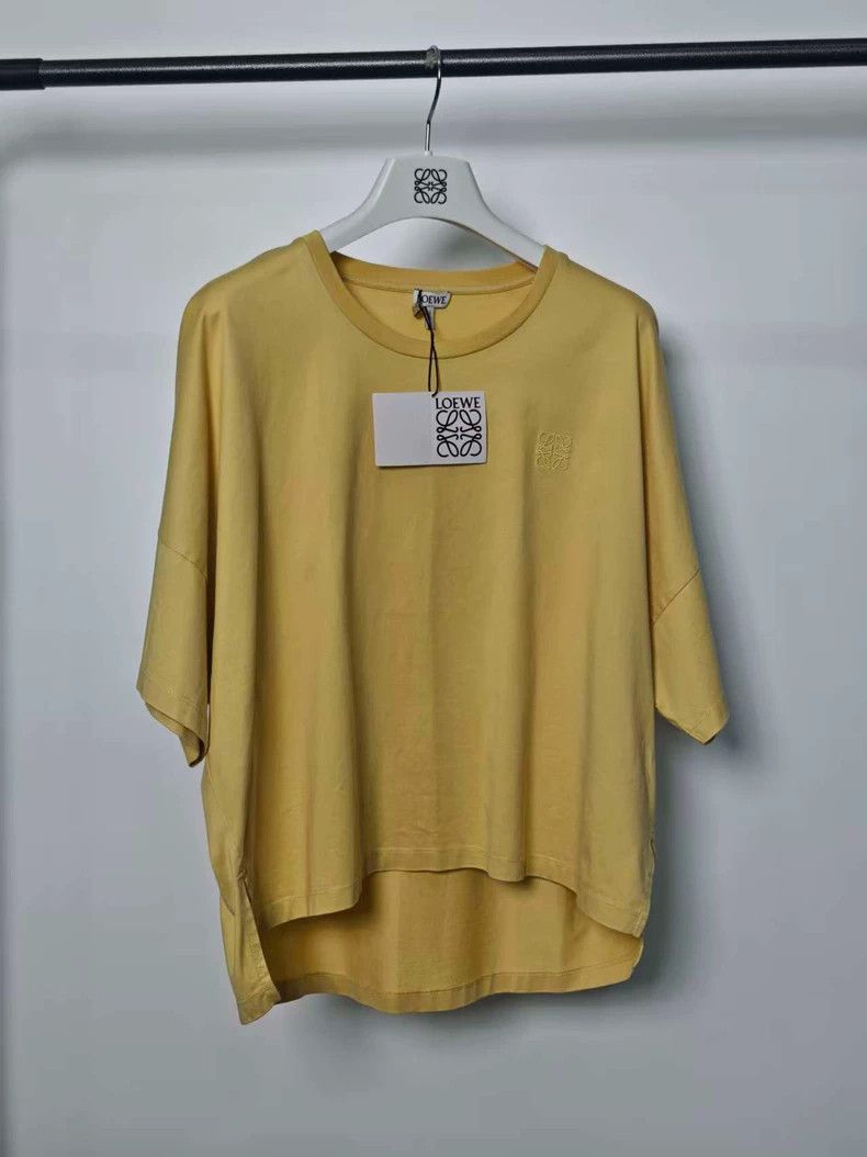 Loewe LOEWE Mustard yellow short-sleeved T-shirt Size S / US 4 / IT 40 - 1 Thumbnail