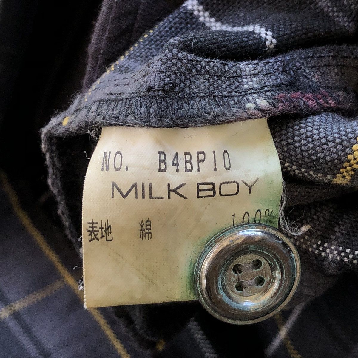 Designer × Japanese Brand Seditionaries punk tartan pants by MILKBOY Size US 32 / EU 48 - 20 Thumbnail