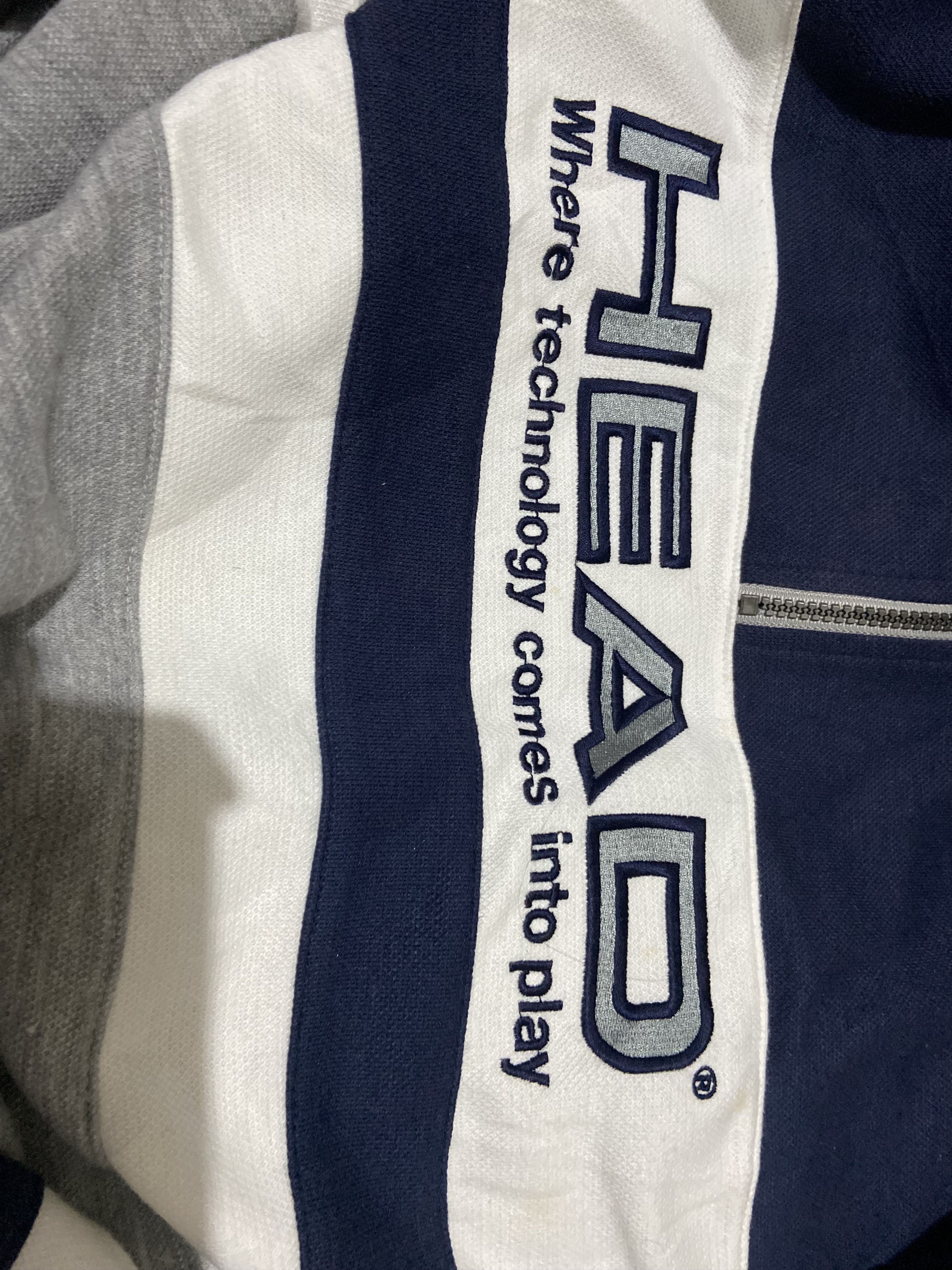 Japanese Brand × Vintage HEAD WHERE TECHNOLOGY COMES INTO PLAY Size US XL / EU 56 / 4 - 2 Thumbnail