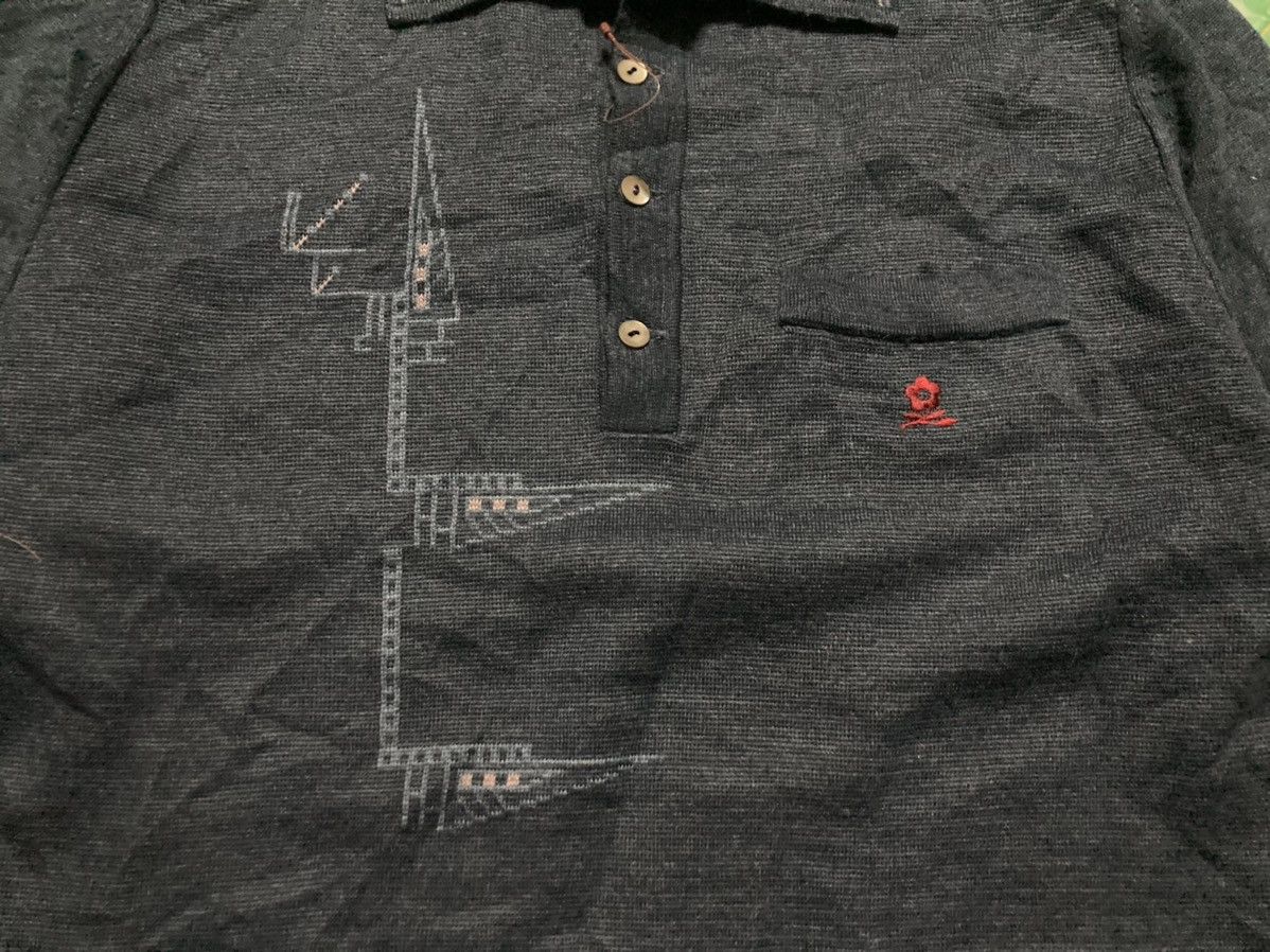 Designer × Montagut × Vintage Vintage Montagut Haft Bottom Polo shirt Size US M / EU 48-50 / 2 - 3 Thumbnail