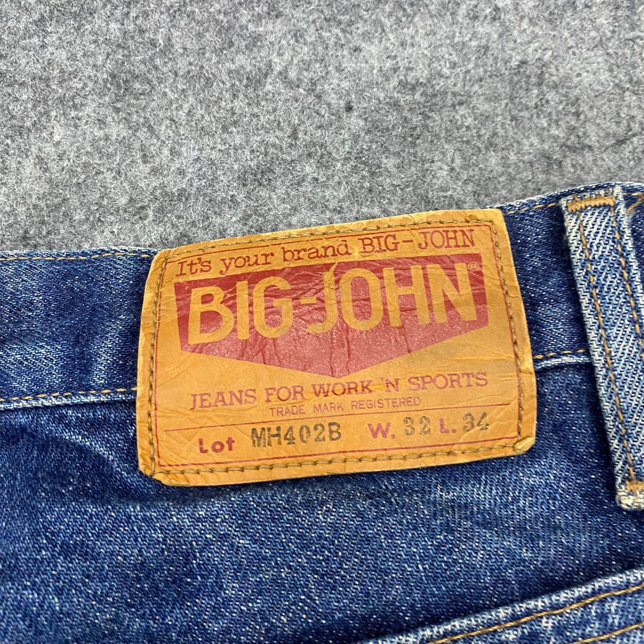 Big John 💥Best Offer💥Vintage Big John Bootcut Distressed Denim Size US 32 / EU 48 - 15 Thumbnail