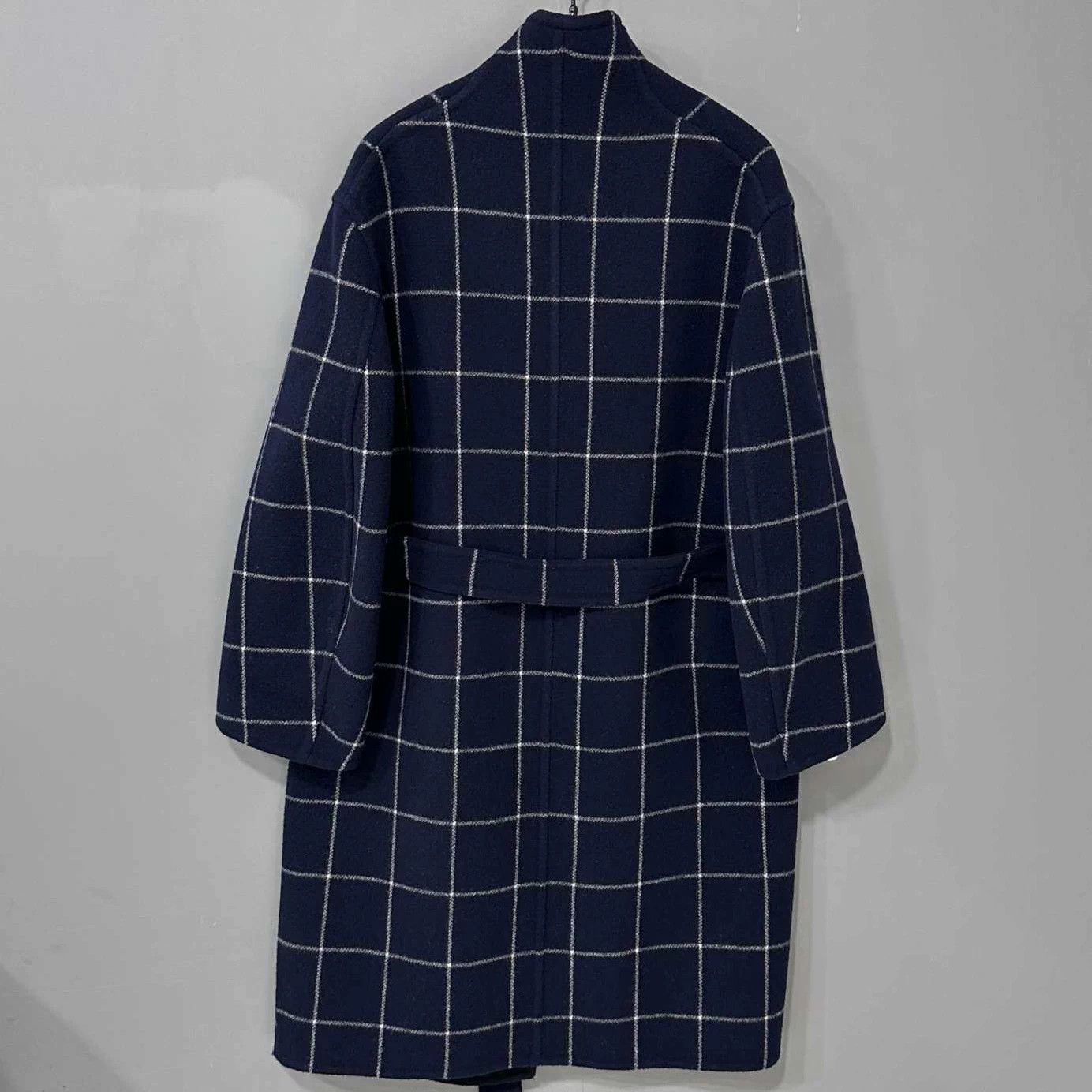 Louis Vuitton Reversible plaid wool coat with belt, LV/Louis Vuitton Size XXS / US 00 / IT 34 - 2 Thumbnail
