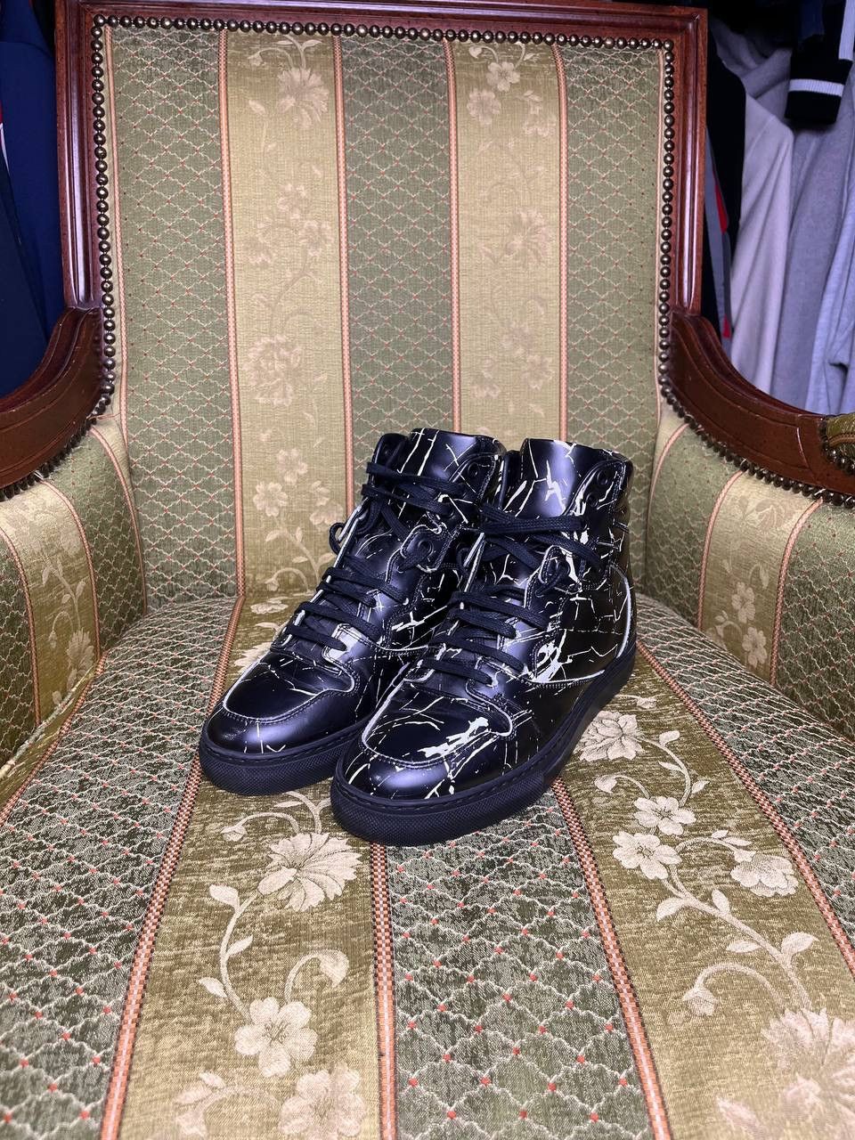 Balenciaga Vintage Balenciaga Arena High Top Leather Sneakers EUR 36 Size US 6 / IT 36 - 5 Thumbnail